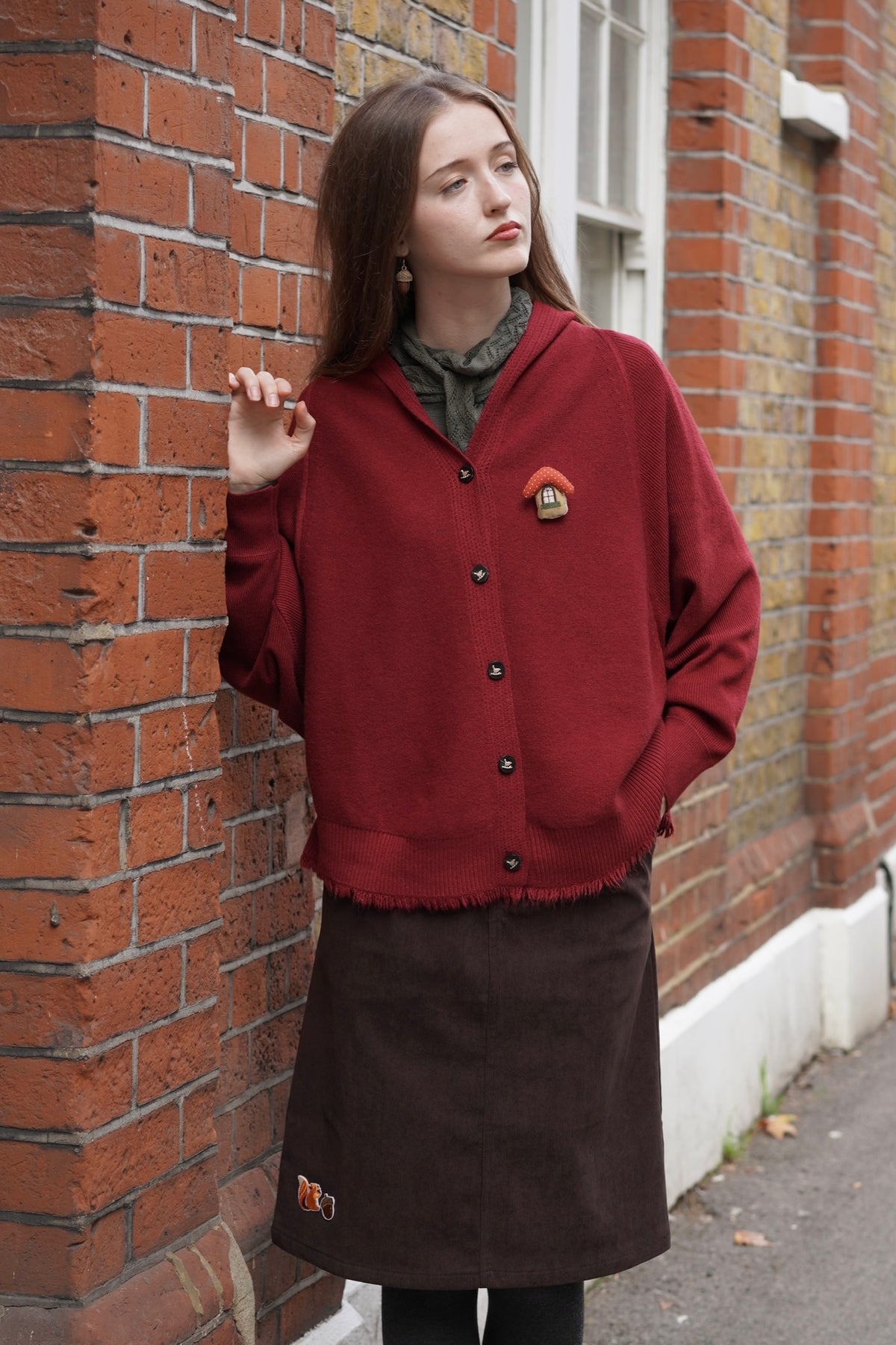 Woodland Corduroy Skirt