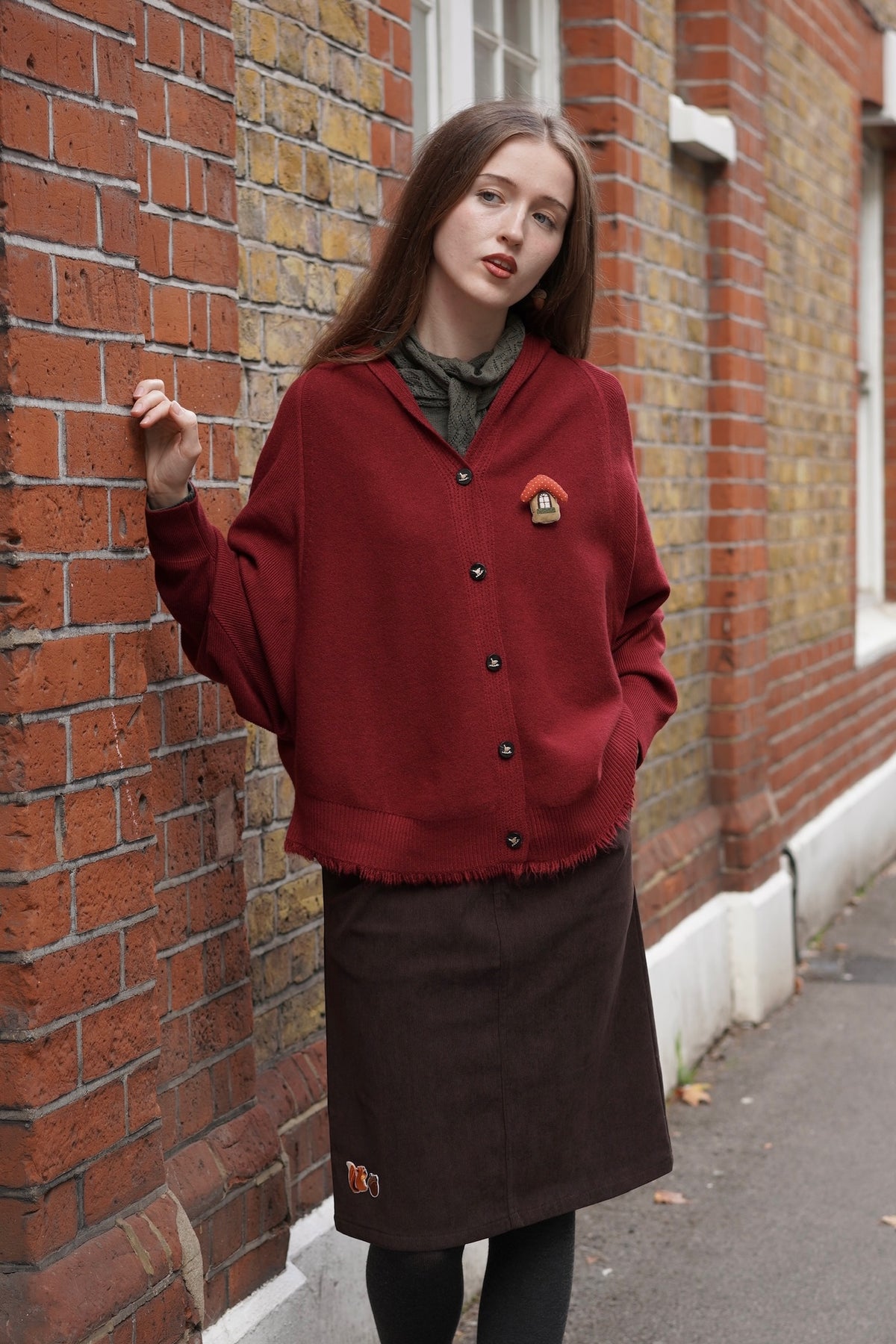 Woodland Corduroy Skirt