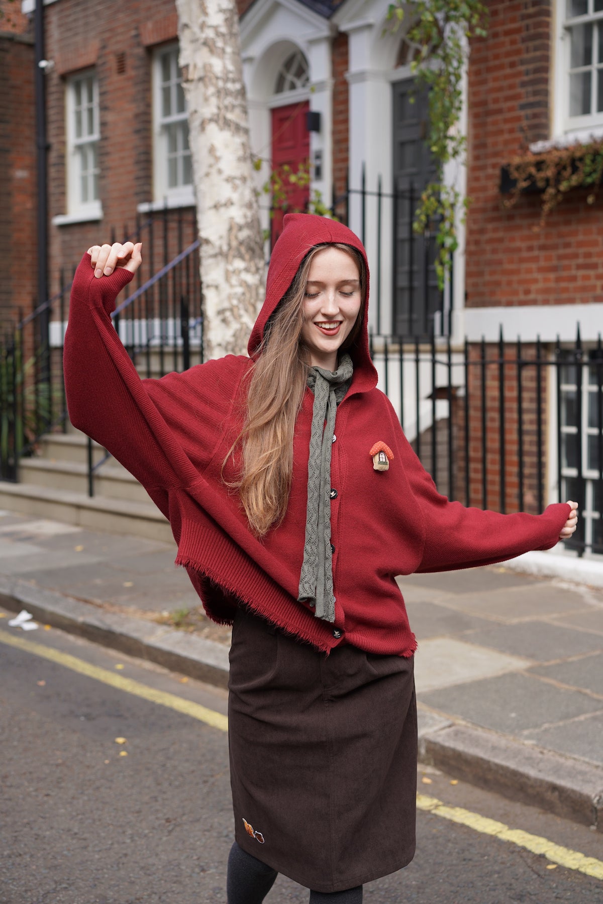 Woodland Corduroy Skirt