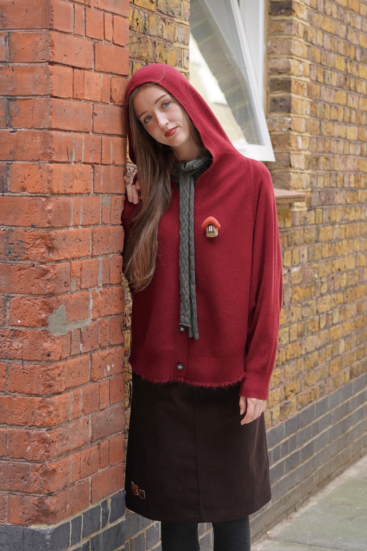 Shepherd’s Cottage Hooded Cardigan