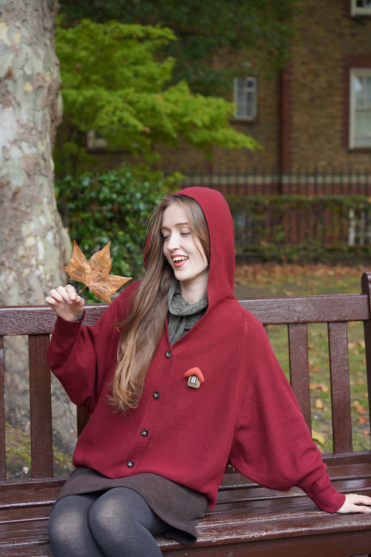 Shepherd’s Cottage Hooded Cardigan