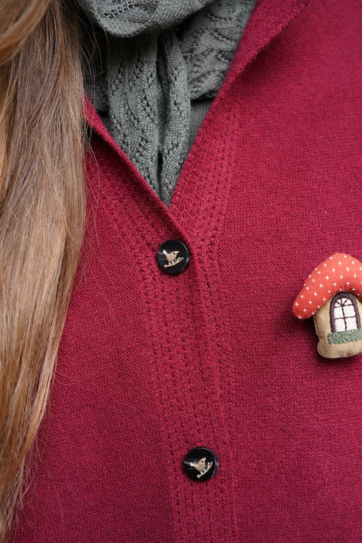Shepherd’s Cottage Hooded Cardigan