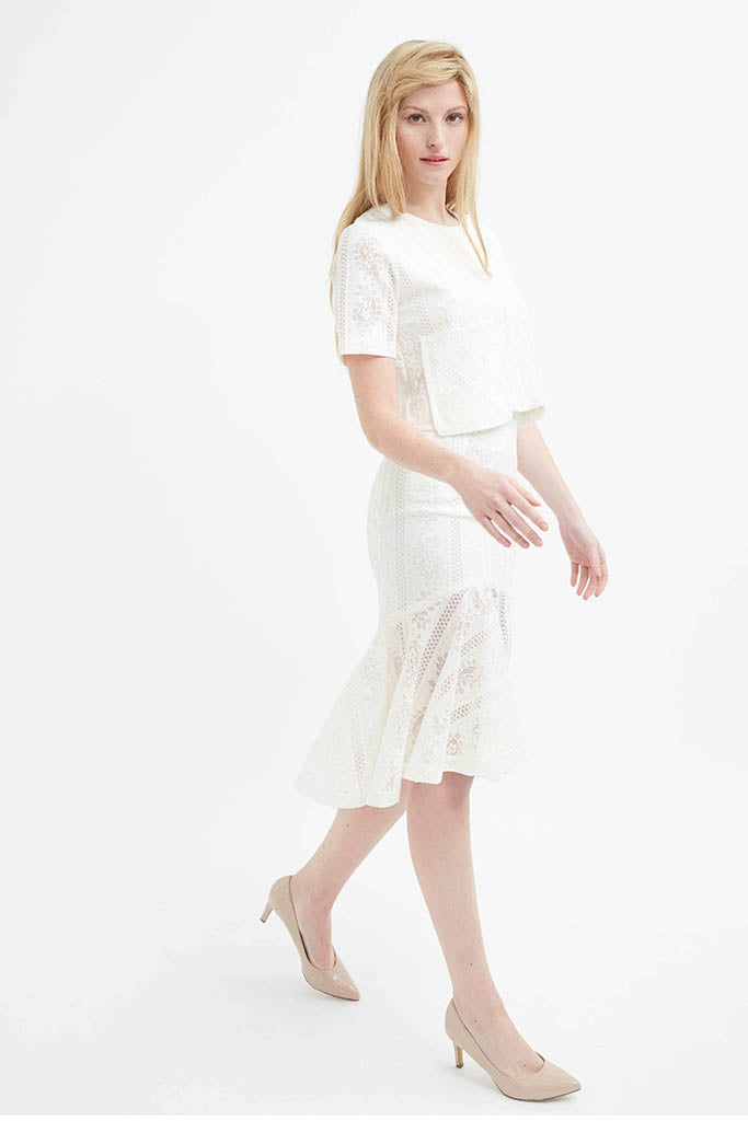 Siren Skirt (White)