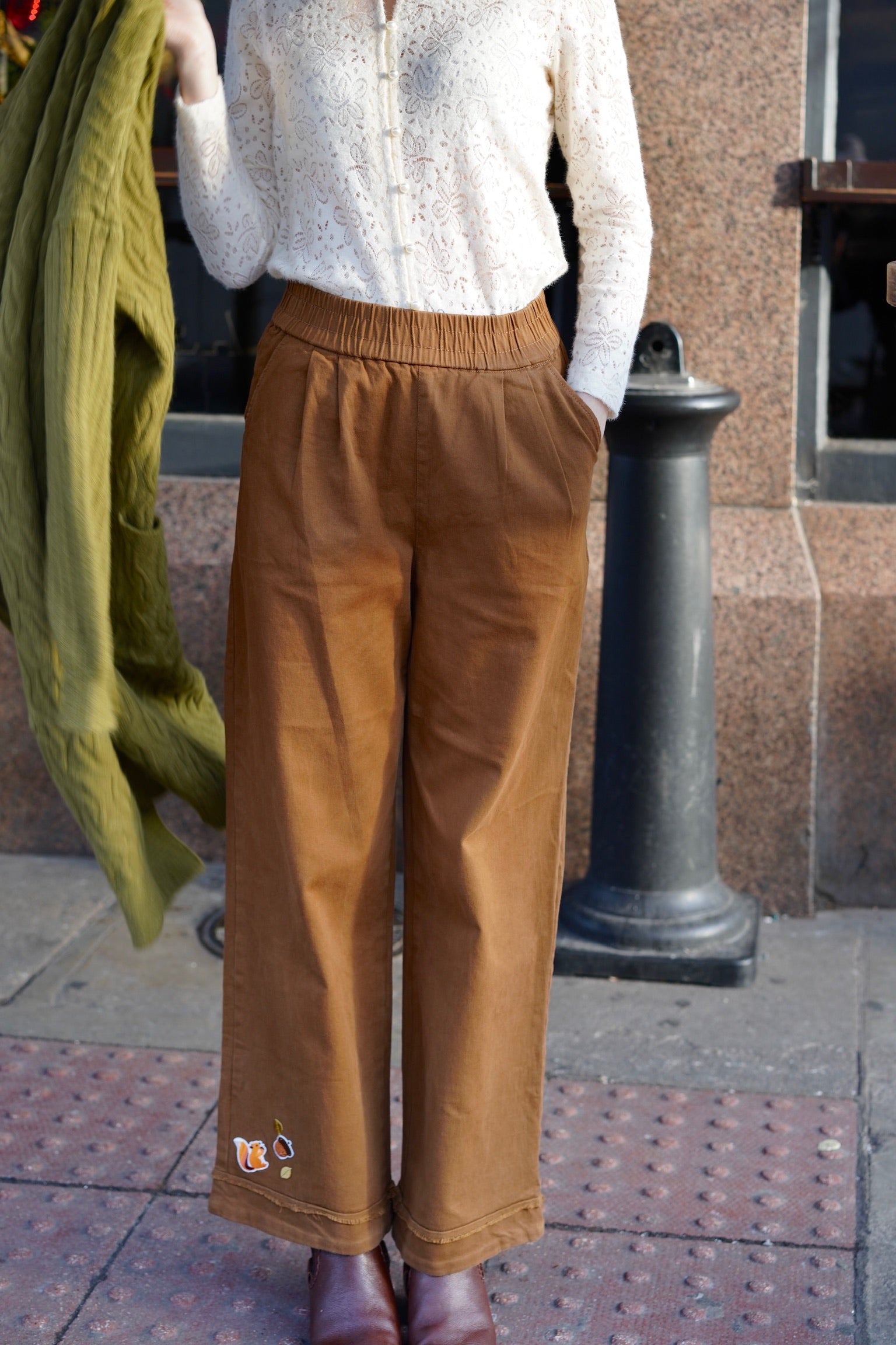 Squirrel Scout Trousers (Caramel)