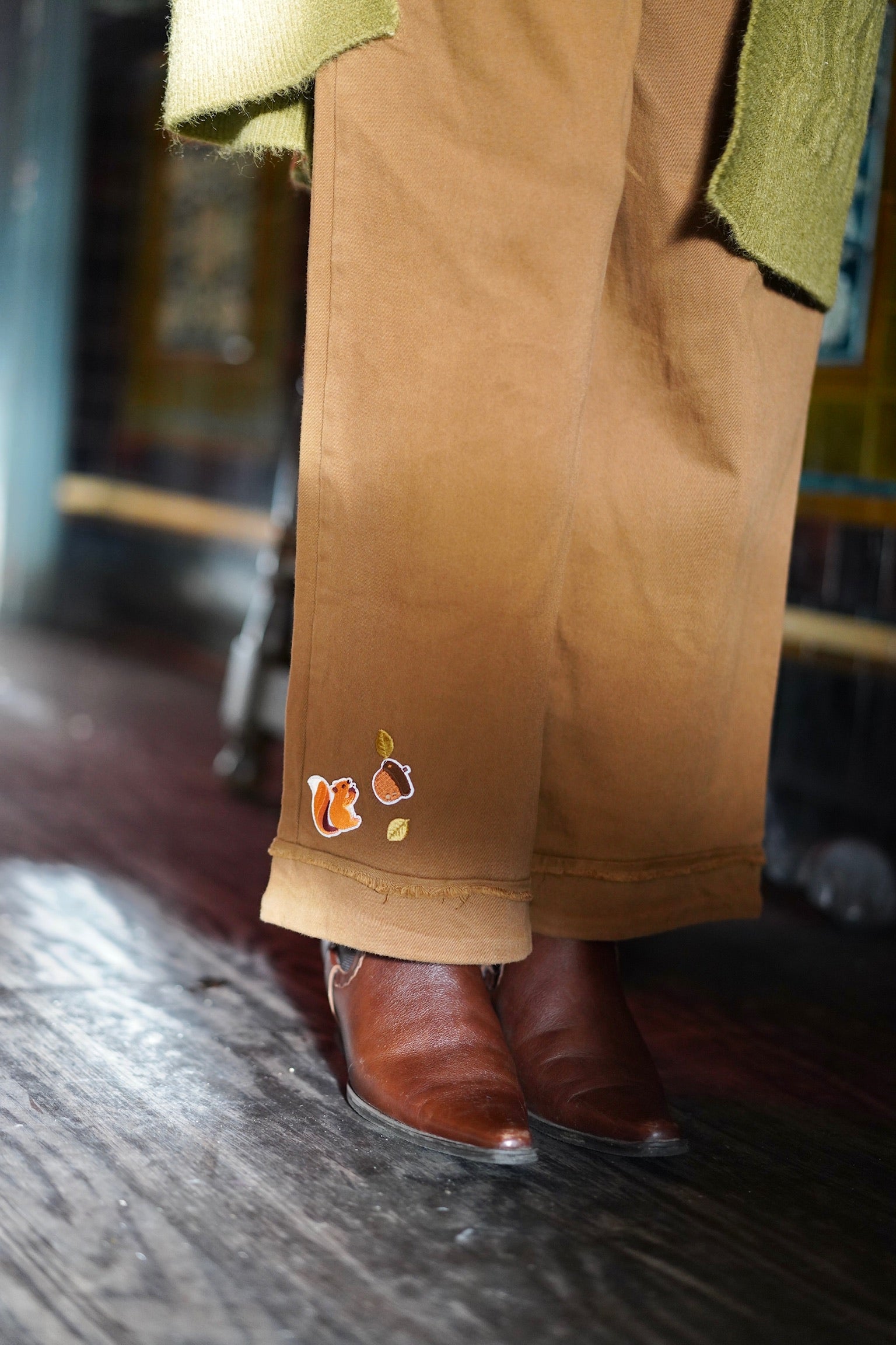 Squirrel Scout Trousers (Caramel)