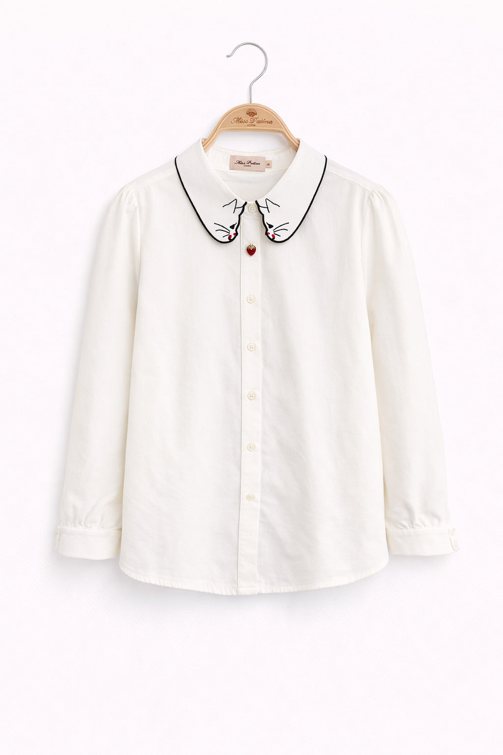 Snacking Kitten Long Sleeve Shirt