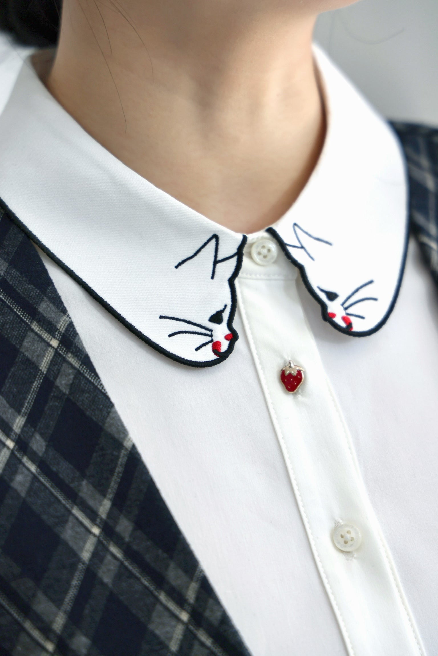 Snacking Kitten Long Sleeve Shirt