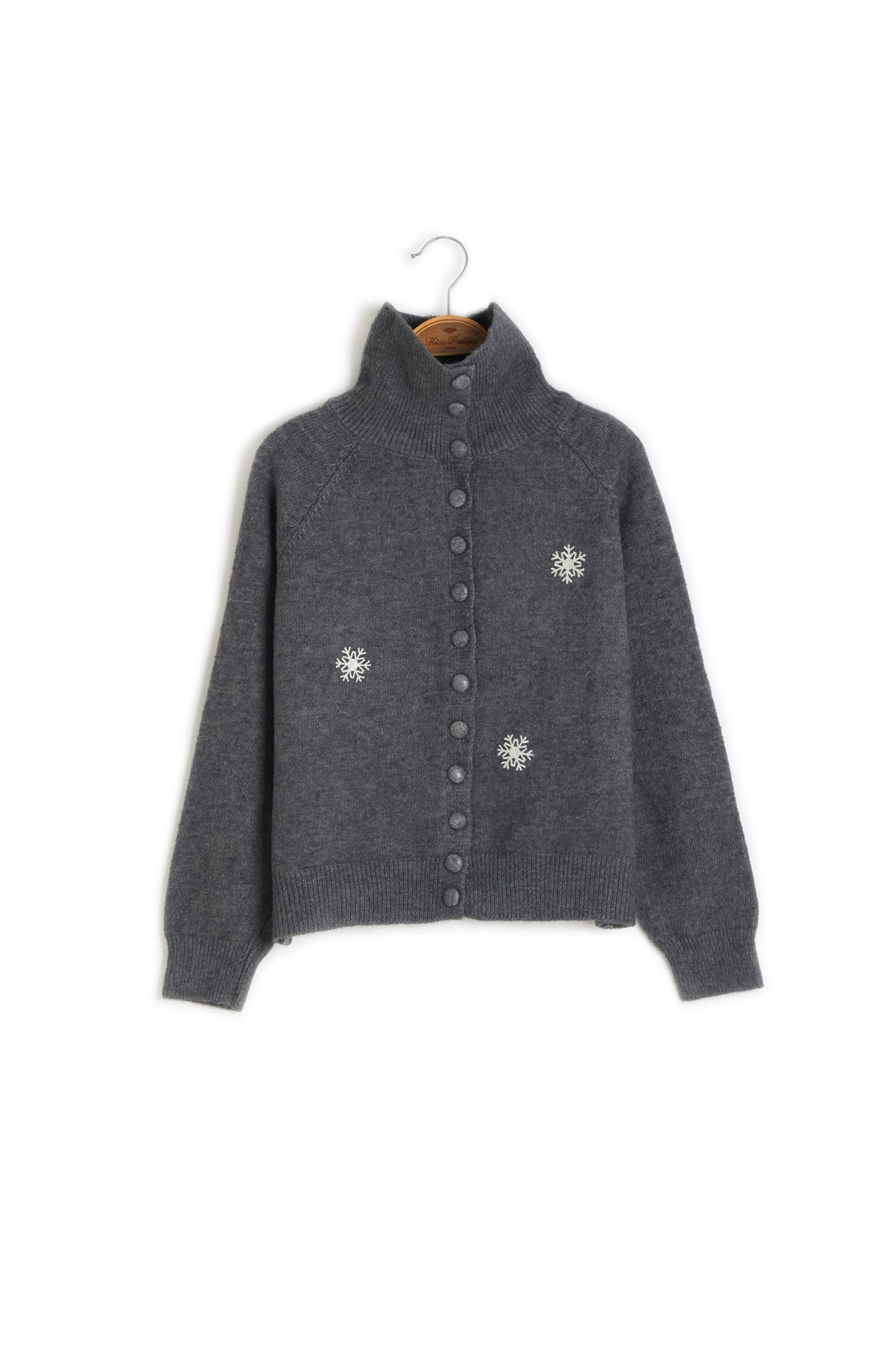 Snowflake Cardigan (Grey)