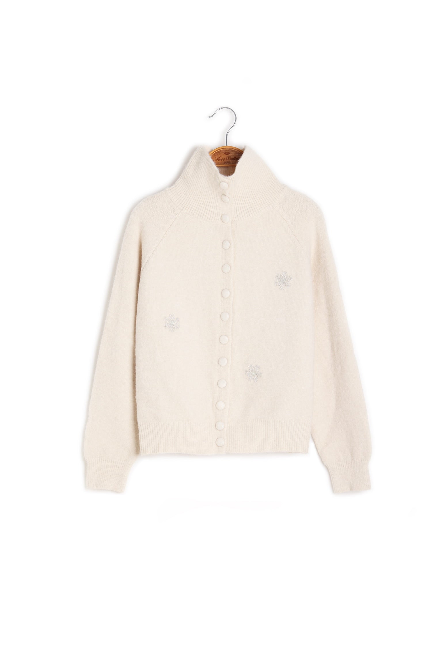 Snowflake Cardigan (White)