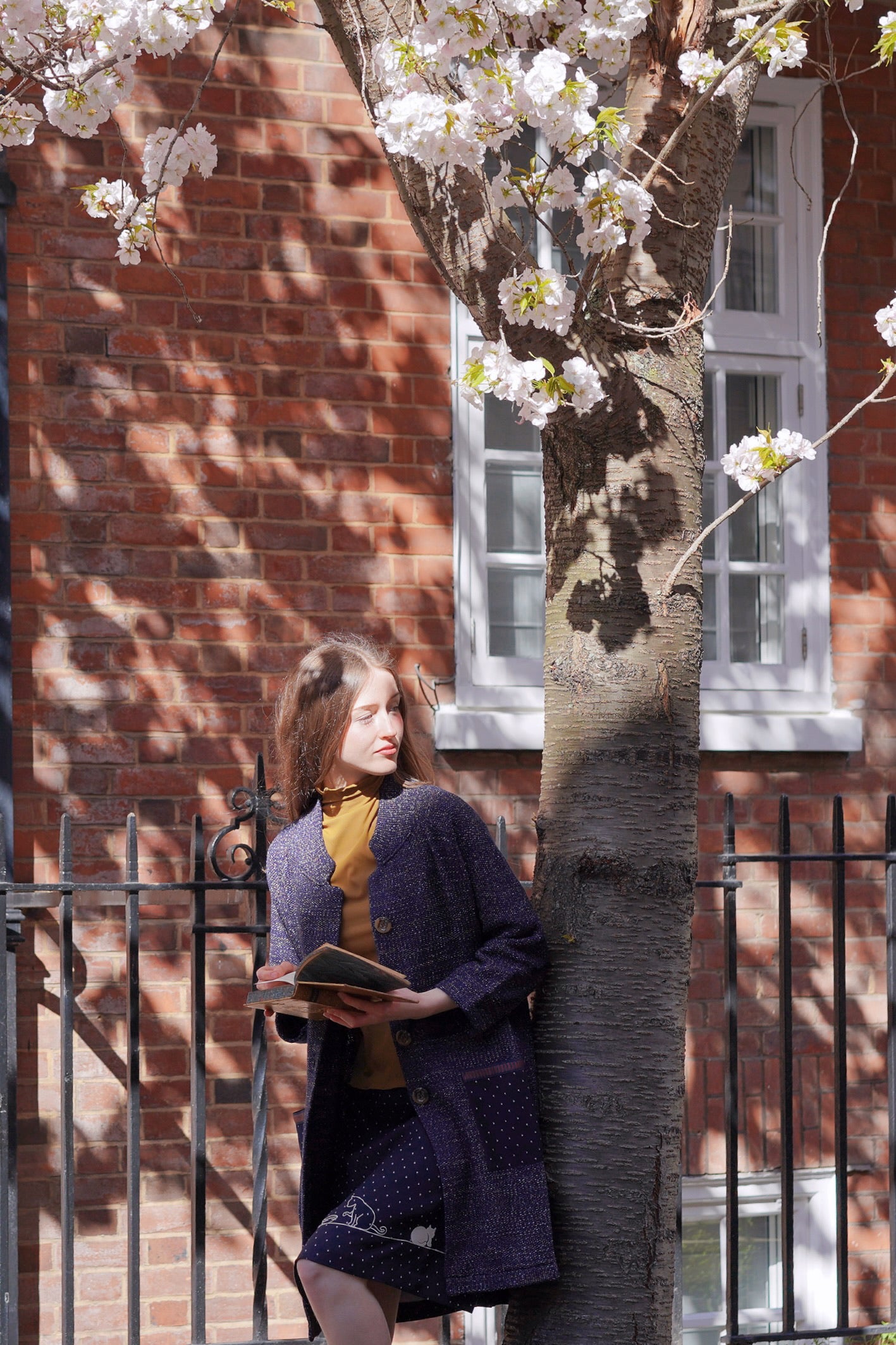 Sprinkle Navy Knit Jacket