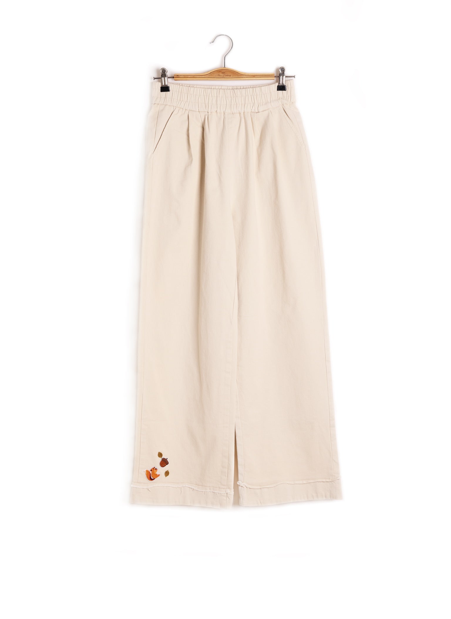 Squirrel Scout Trousers  (Cream & Red)