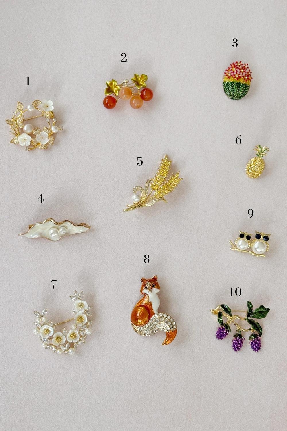 Storybook Mini Brooch Collection
