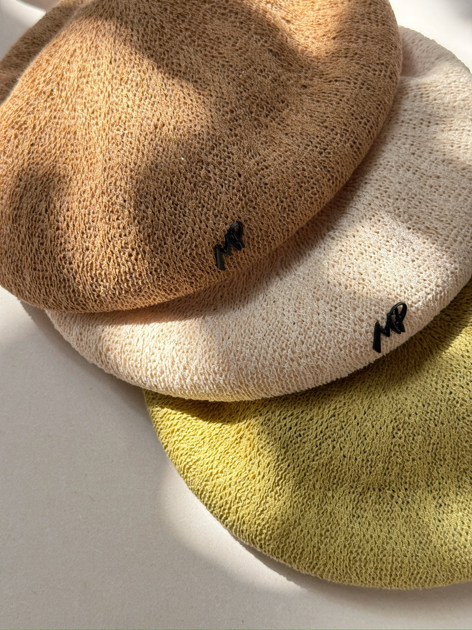 Summer Braid Beret (Cream)