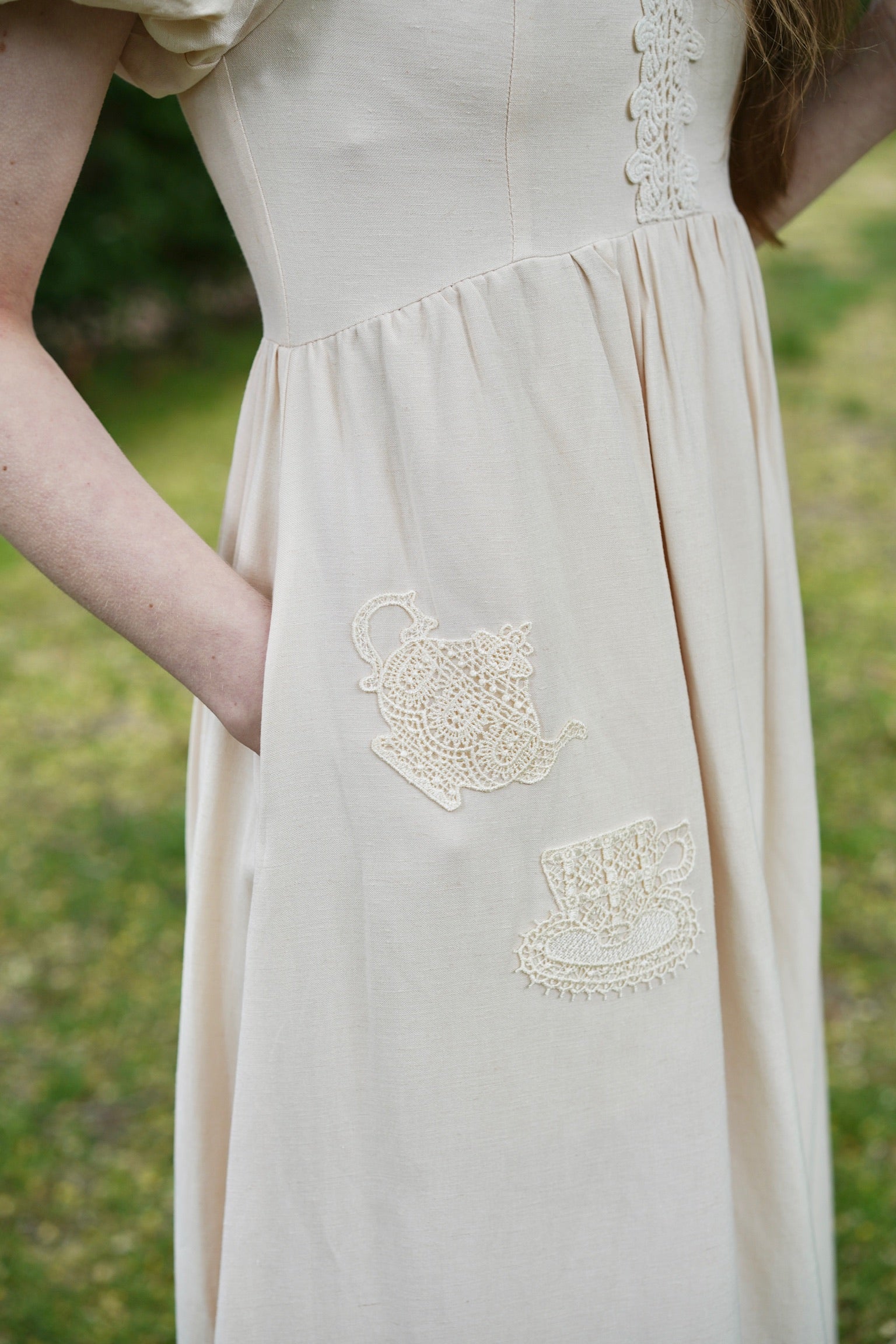 Teatime Regency Cotton Dress