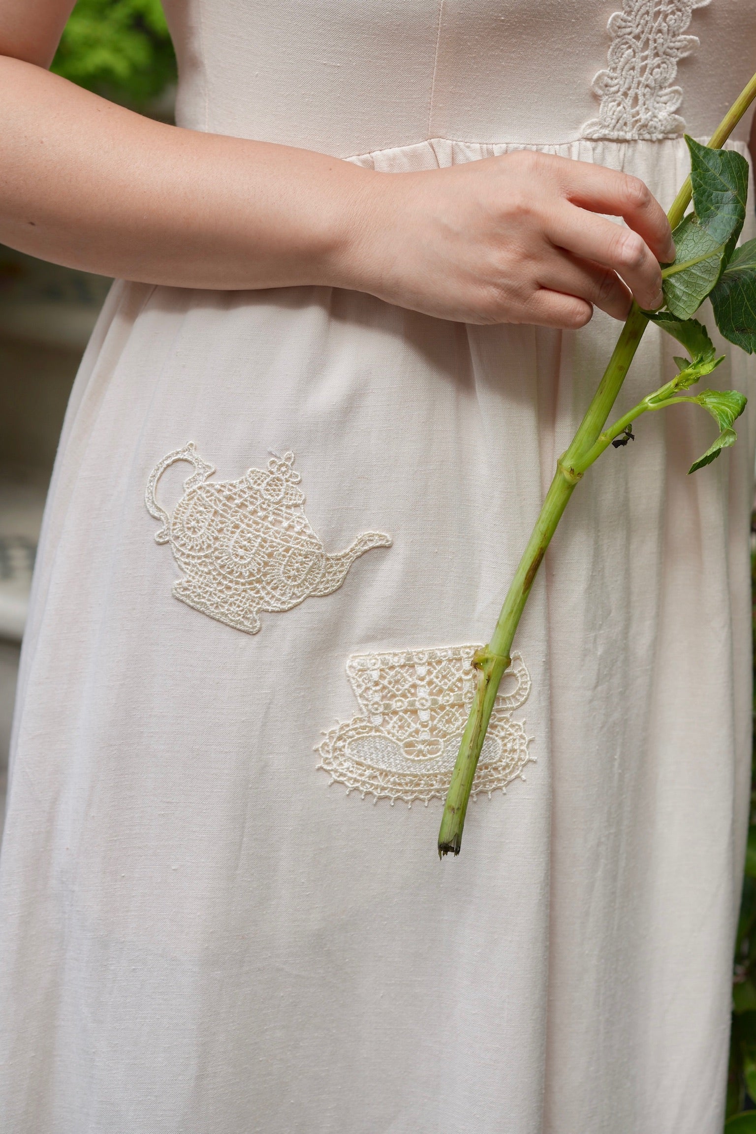 Teatime Regency Cotton Dress