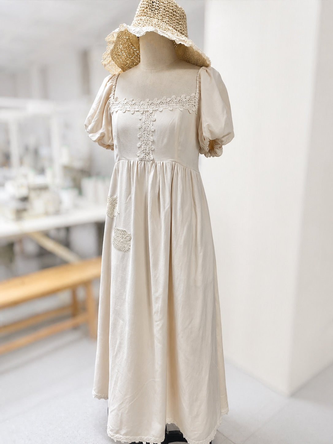 Teatime Regency Cotton Dress