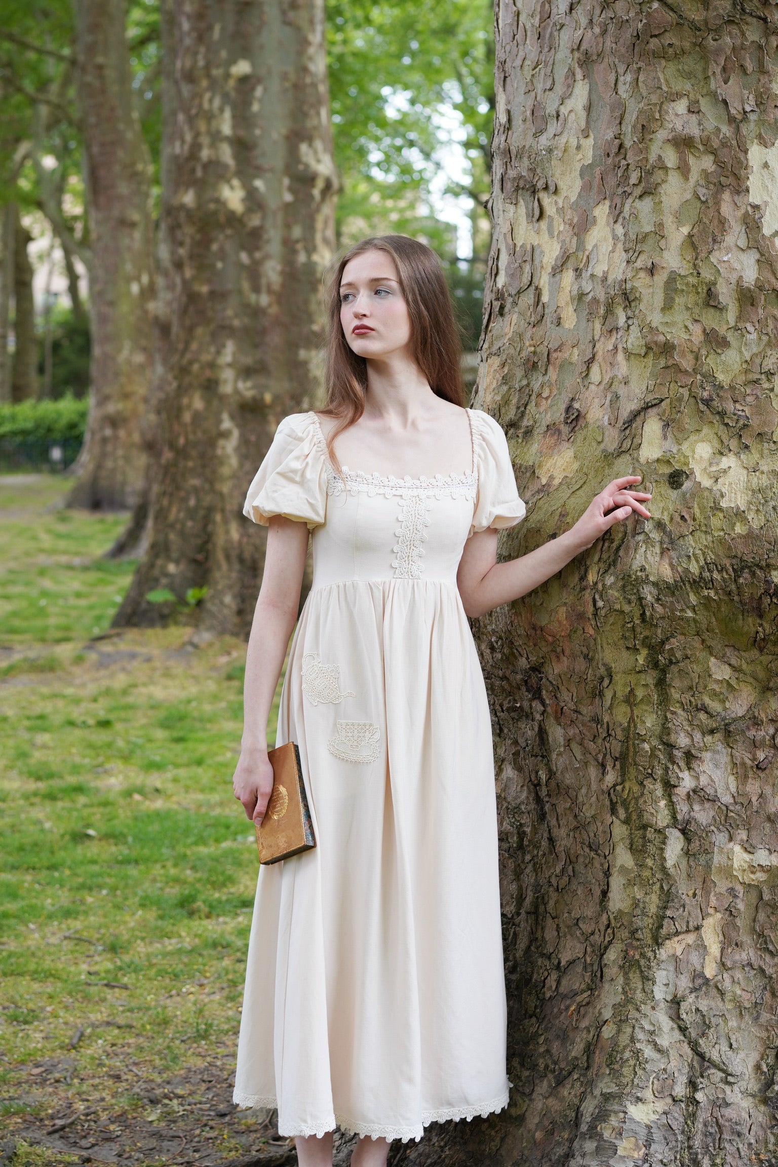 Teatime Regency Cotton Dress