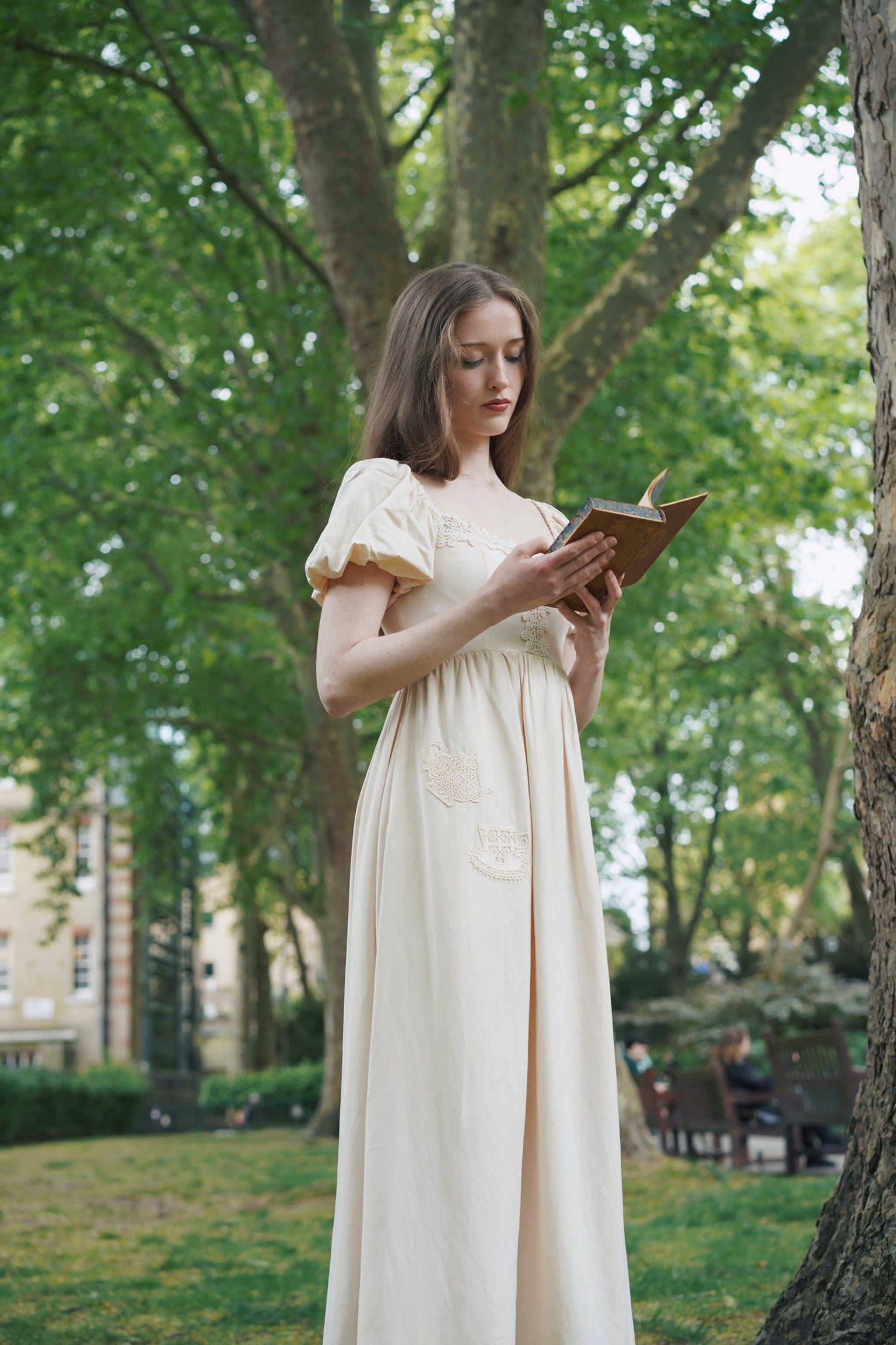 Teatime Regency Cotton Dress