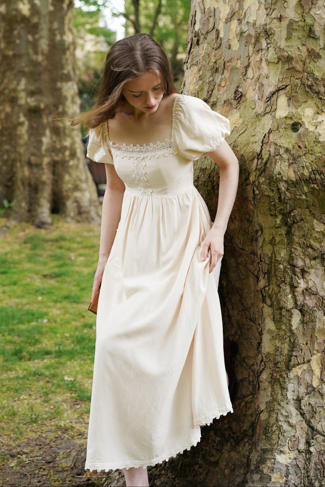 Teatime Regency Cotton Dress