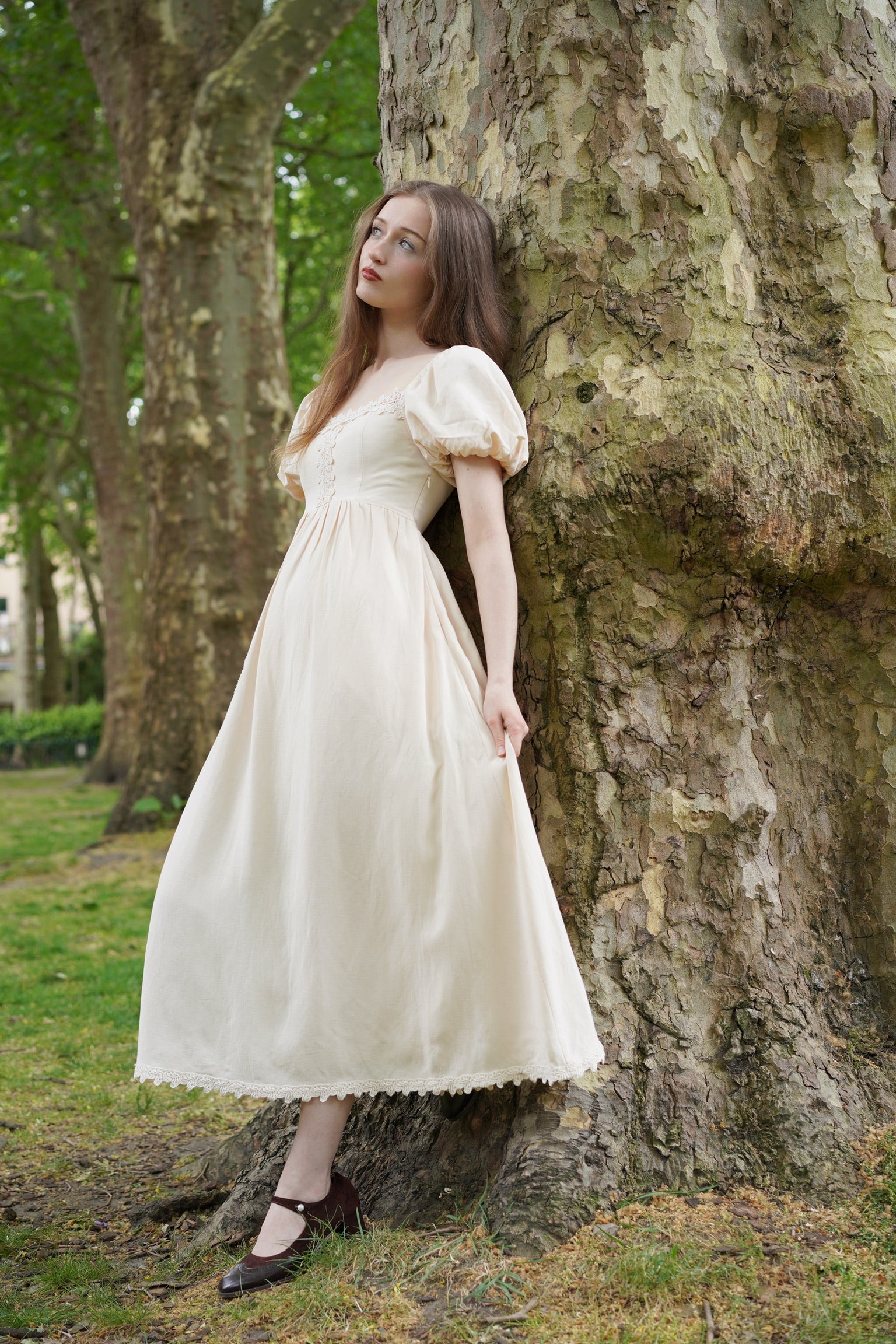 Teatime Regency Cotton Dress