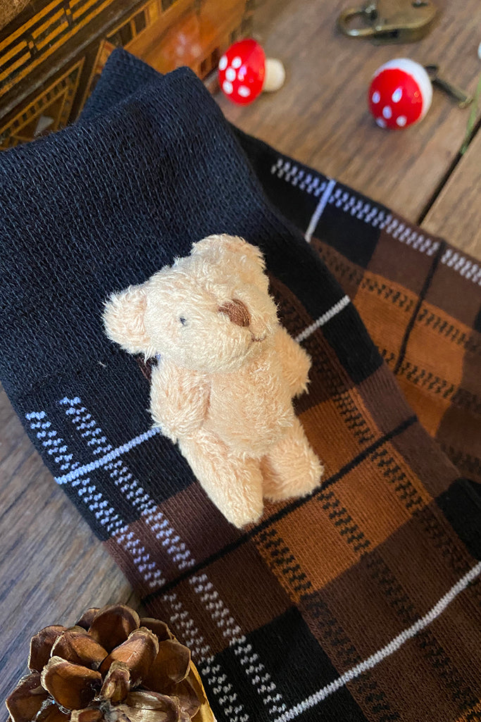 Teddy Bear Socks (2 Colours)