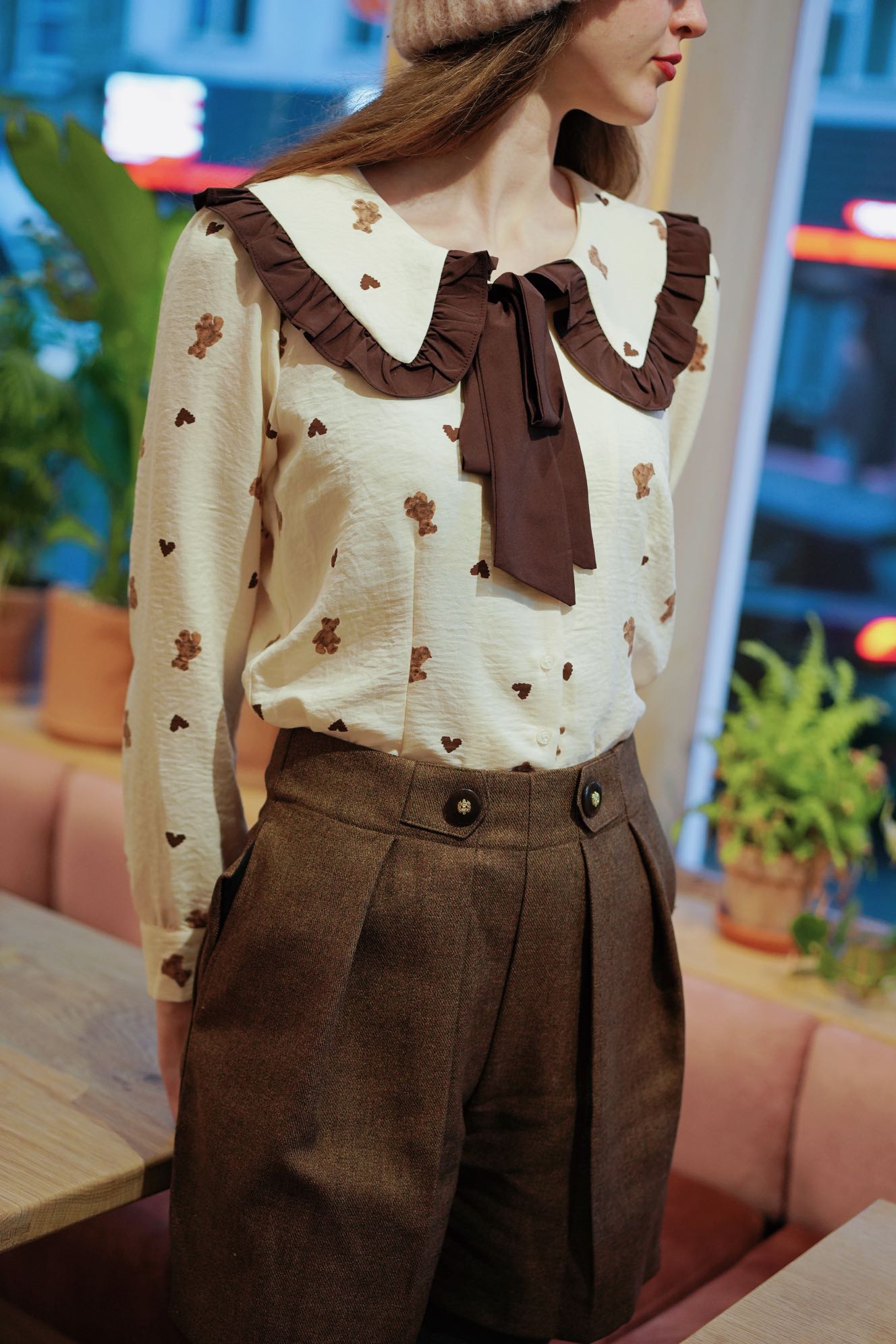 Teddy Bear Bow Shirt