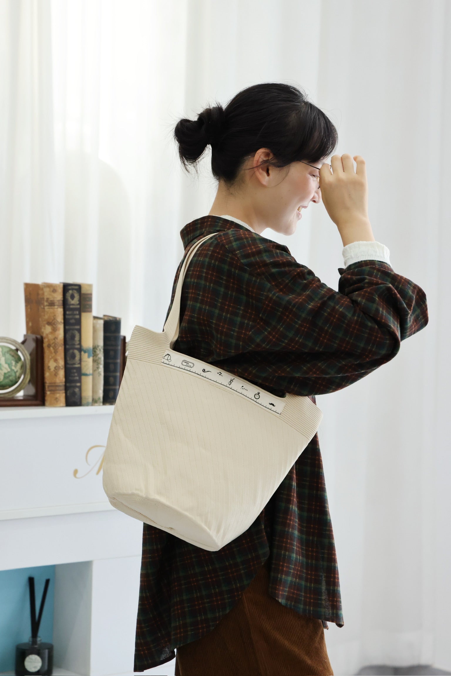 Woodland Boyfriend Oversized Shirt (Green Brown)