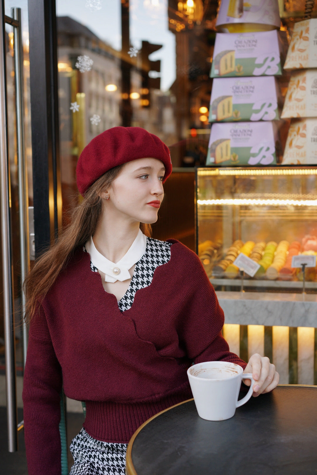 The Reichenbach Jumper(Burgundy)