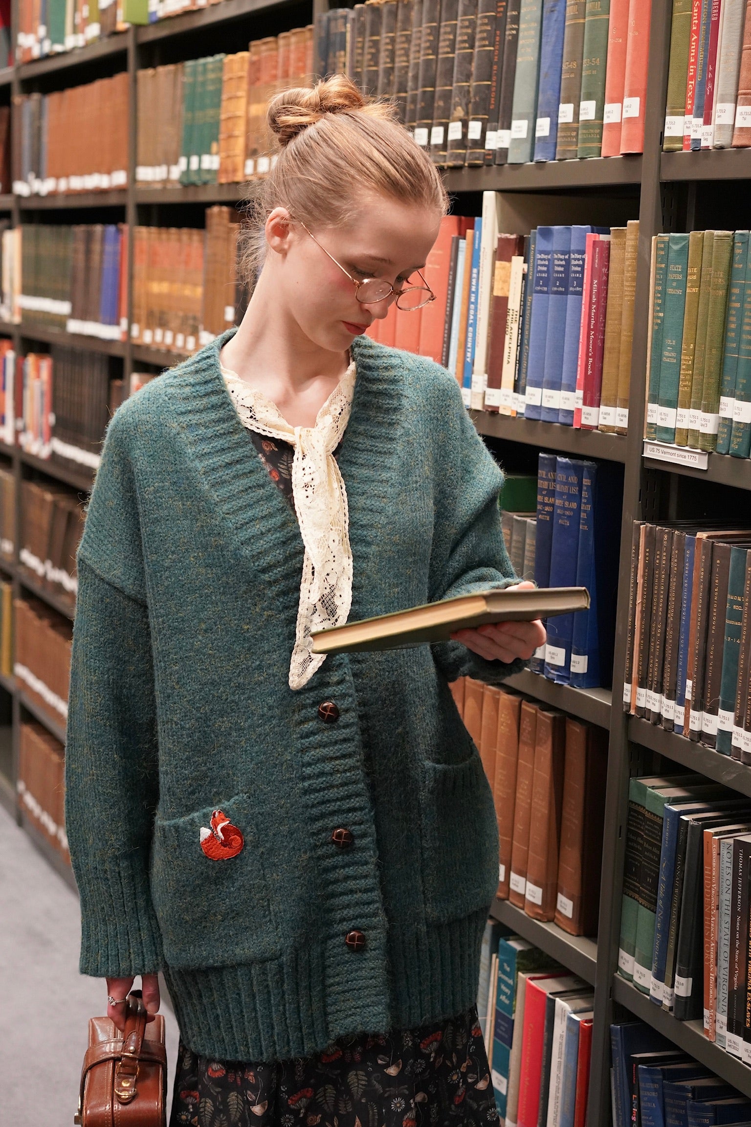 The Snugglefox Plush Cardigan