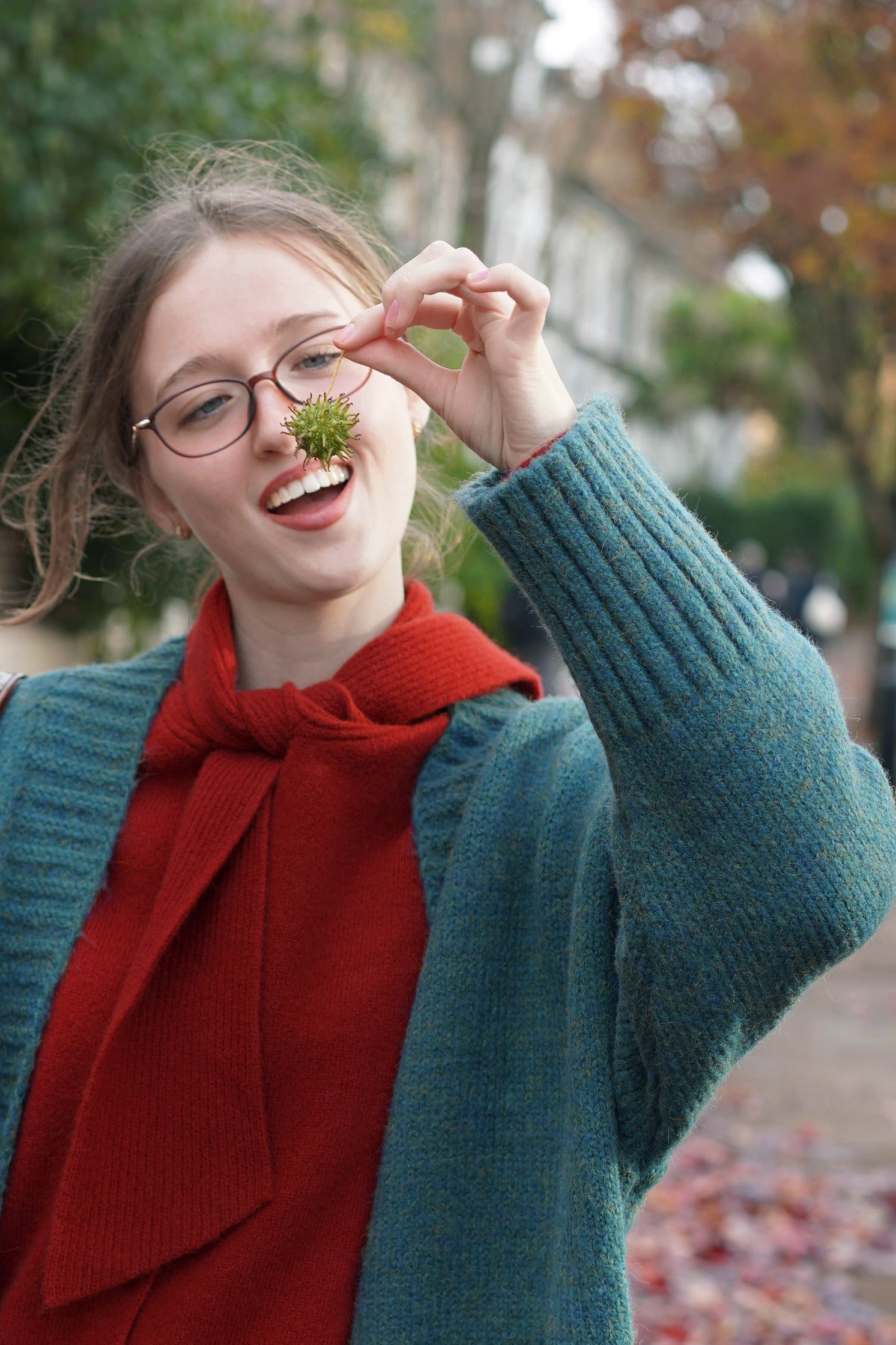 The Snugglefox Plush Cardigan