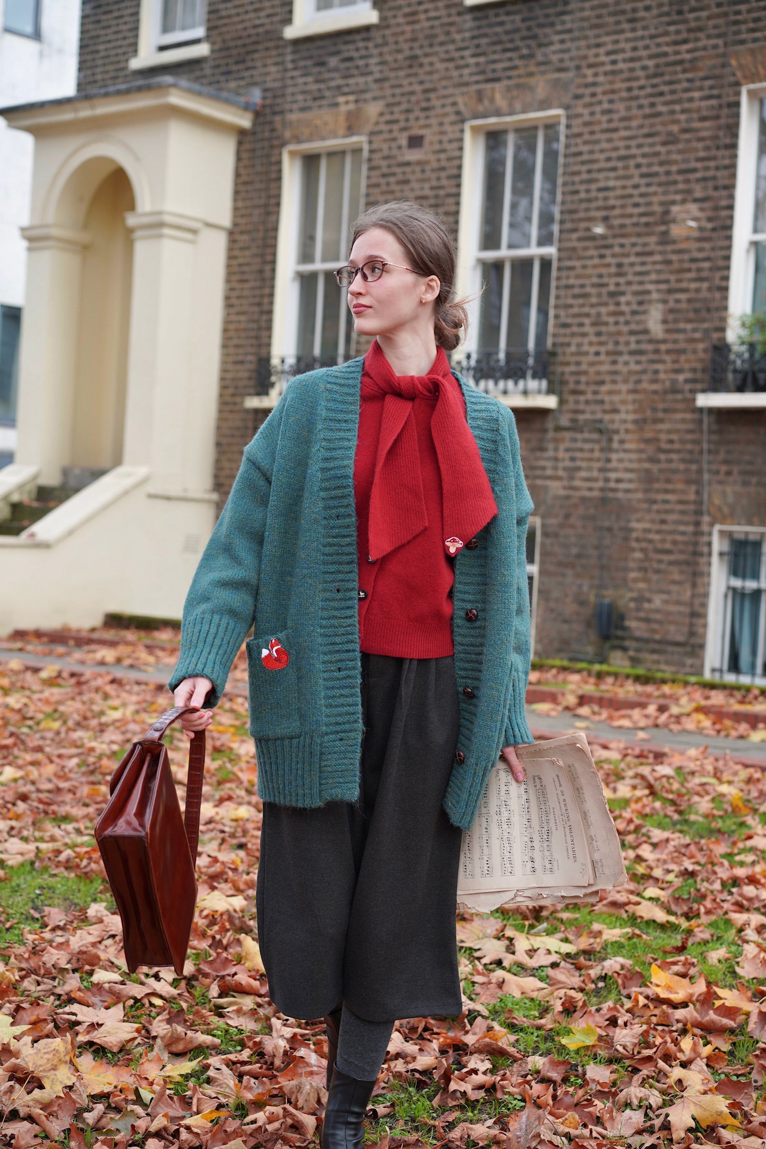 The Snugglefox Plush Cardigan