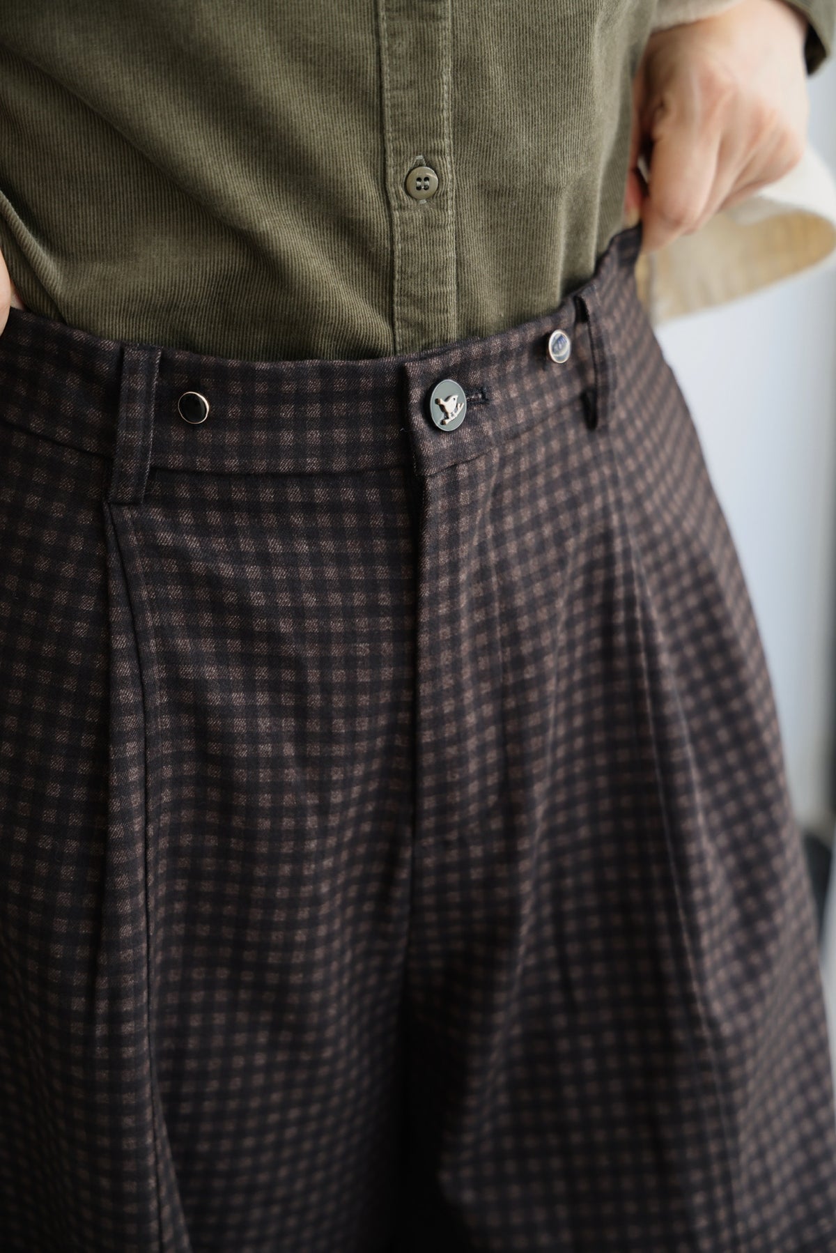 Thornfield Barrel-leg Trousers