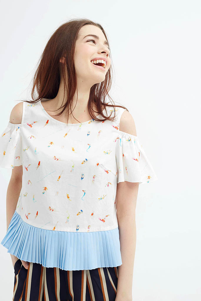 Tropical Mermaid Top (Mermaid)