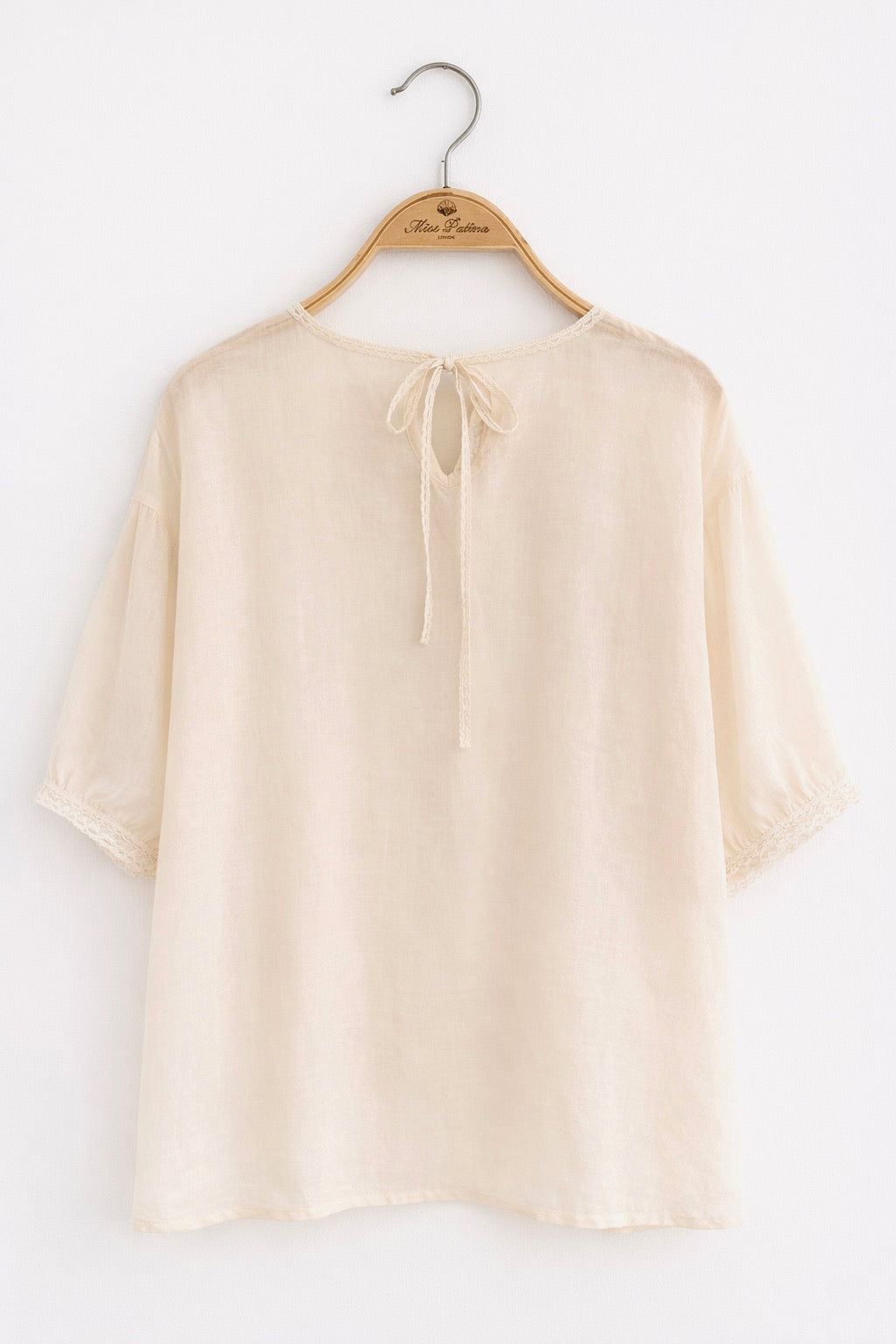 Victorian Lace Ramie Blouse