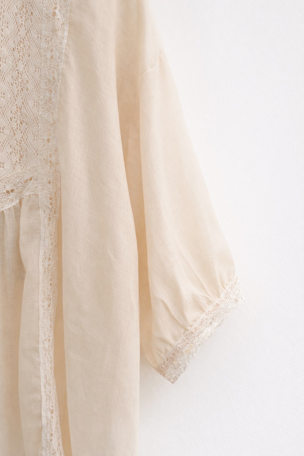 Victorian Lace Ramie Blouse