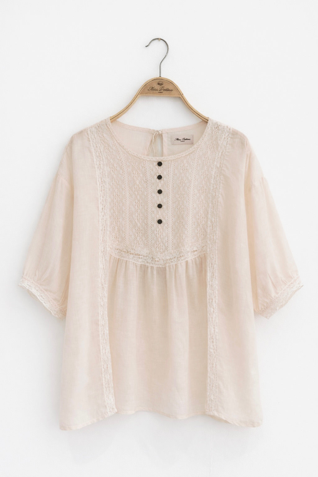 Victorian Lace Ramie Blouse