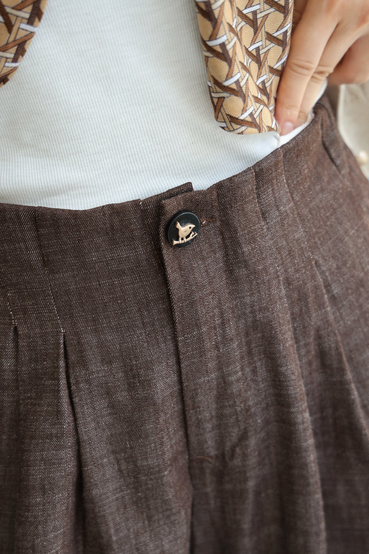 Vita Pleated Trousers