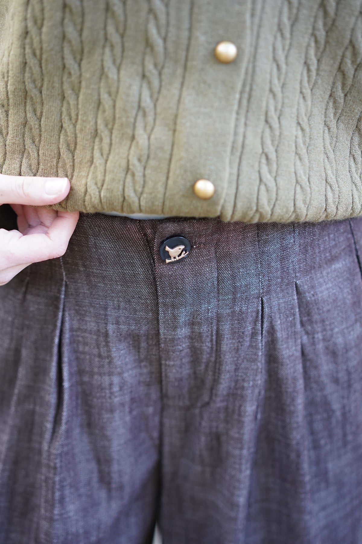 Vita Pleated Trousers