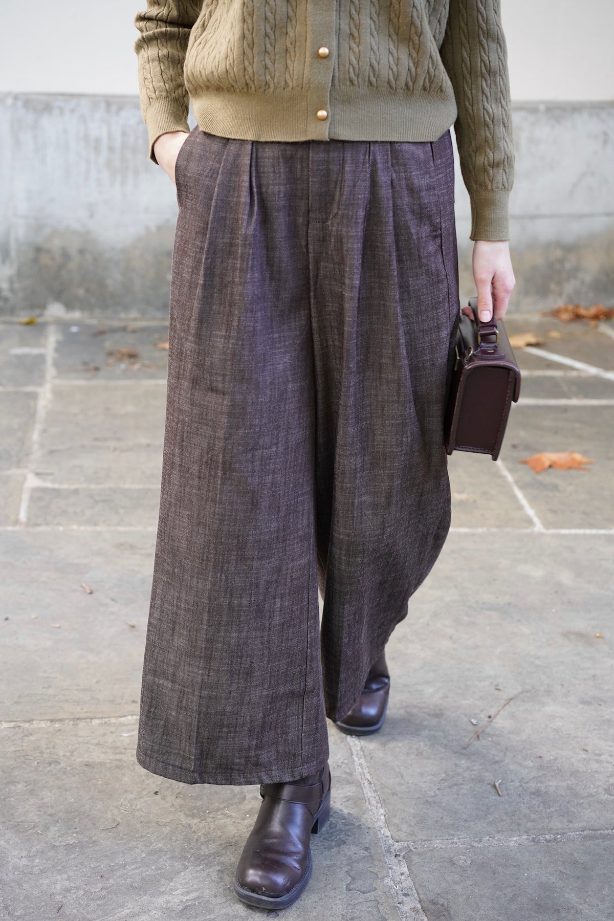 Vita Pleated Trousers