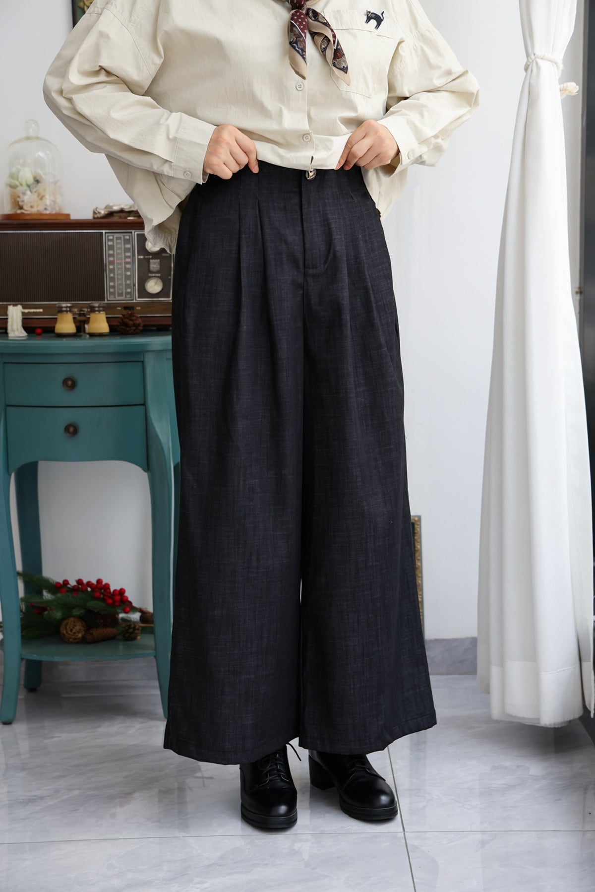 Vita Pleated Trousers