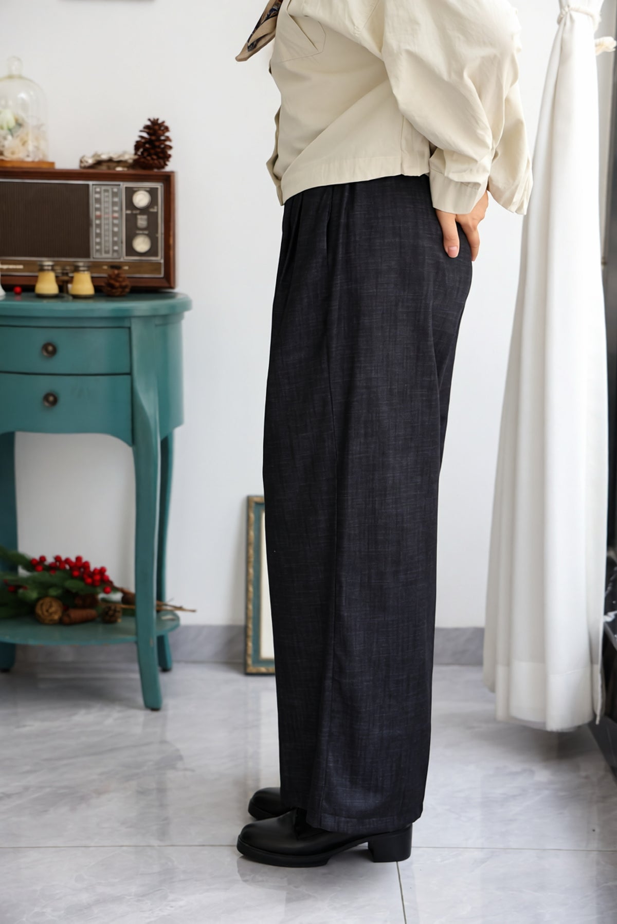 Vita Pleated Trousers
