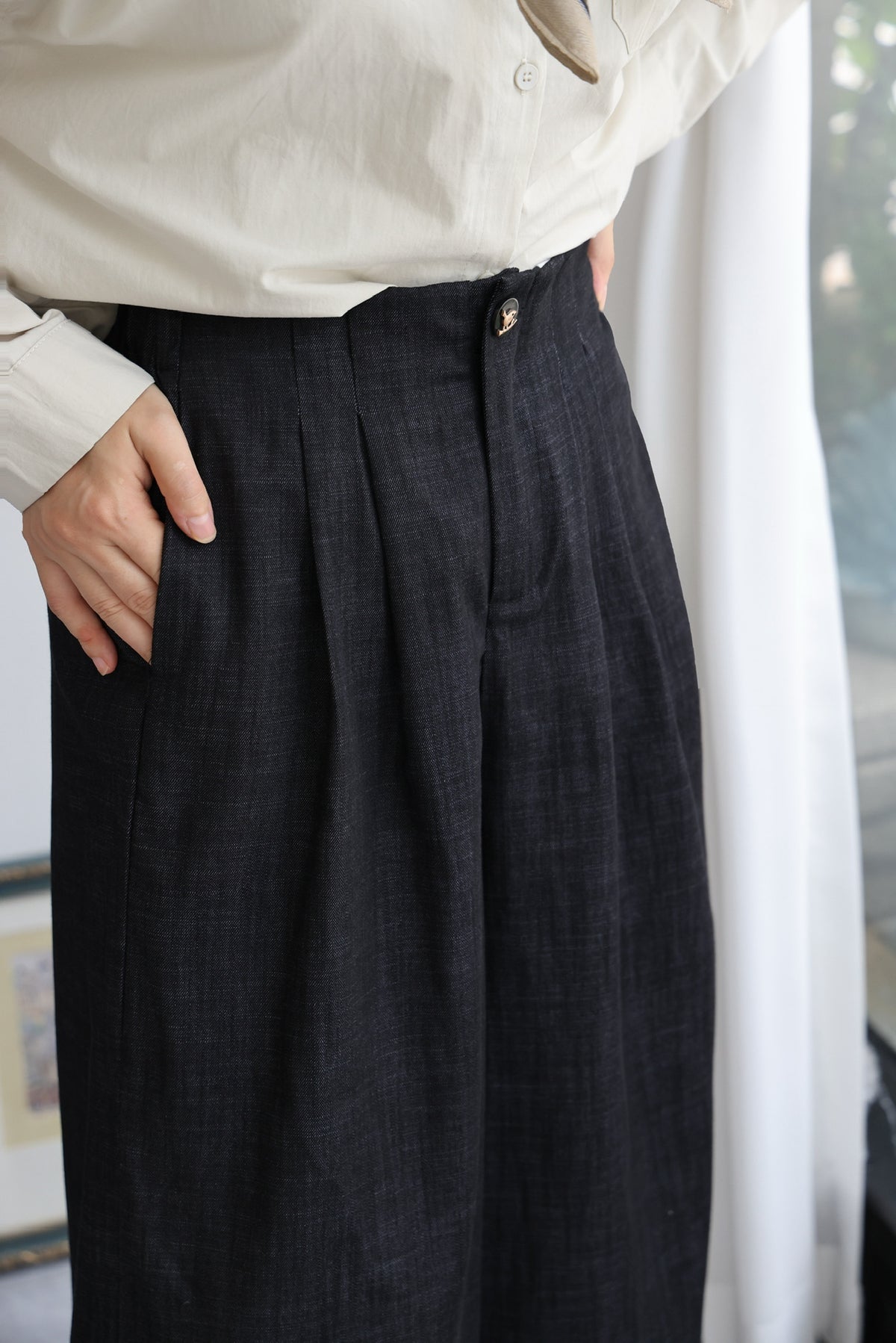 Vita Pleated Trousers