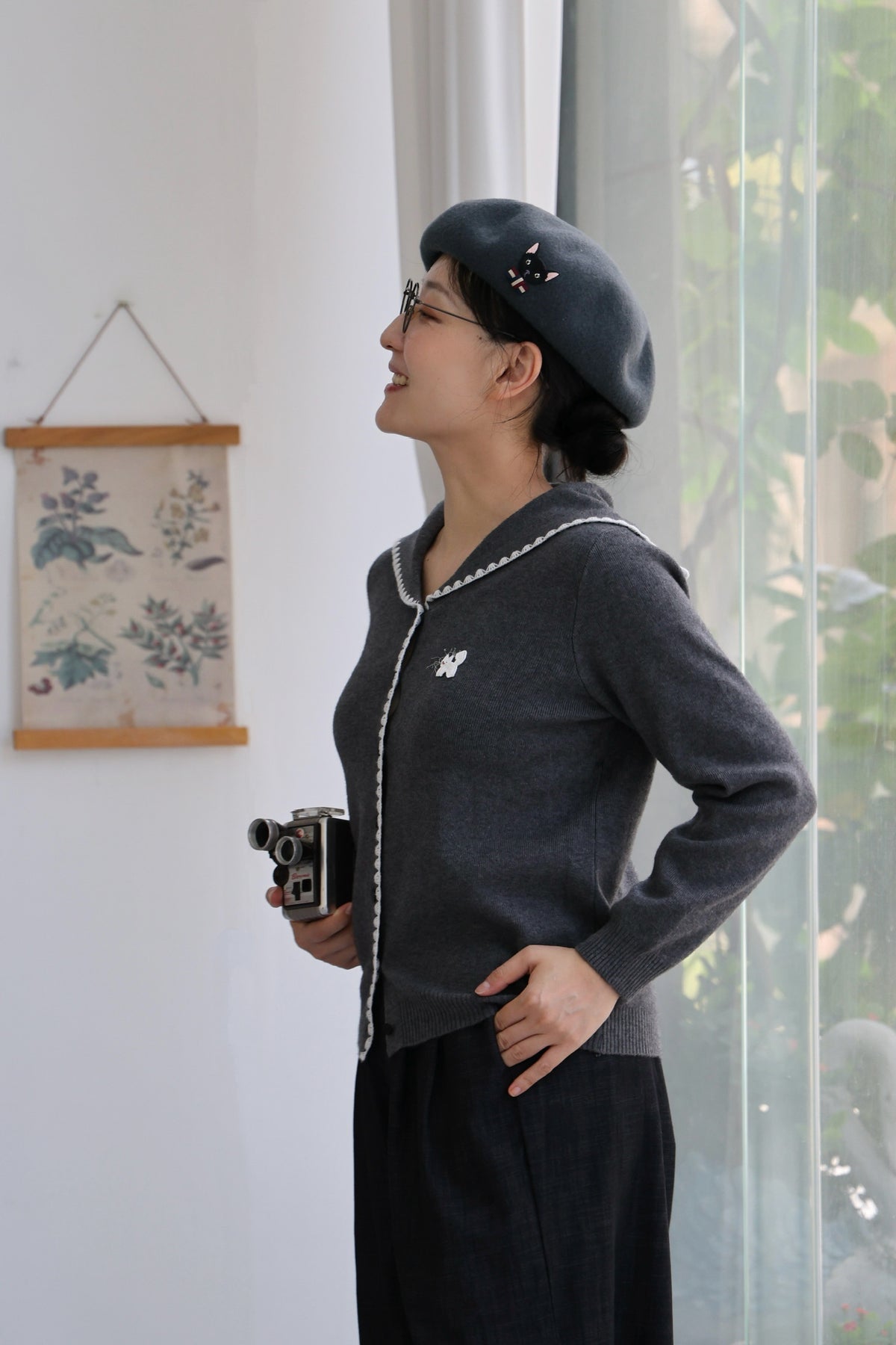 Whisker Kitten Sailor Cardigan