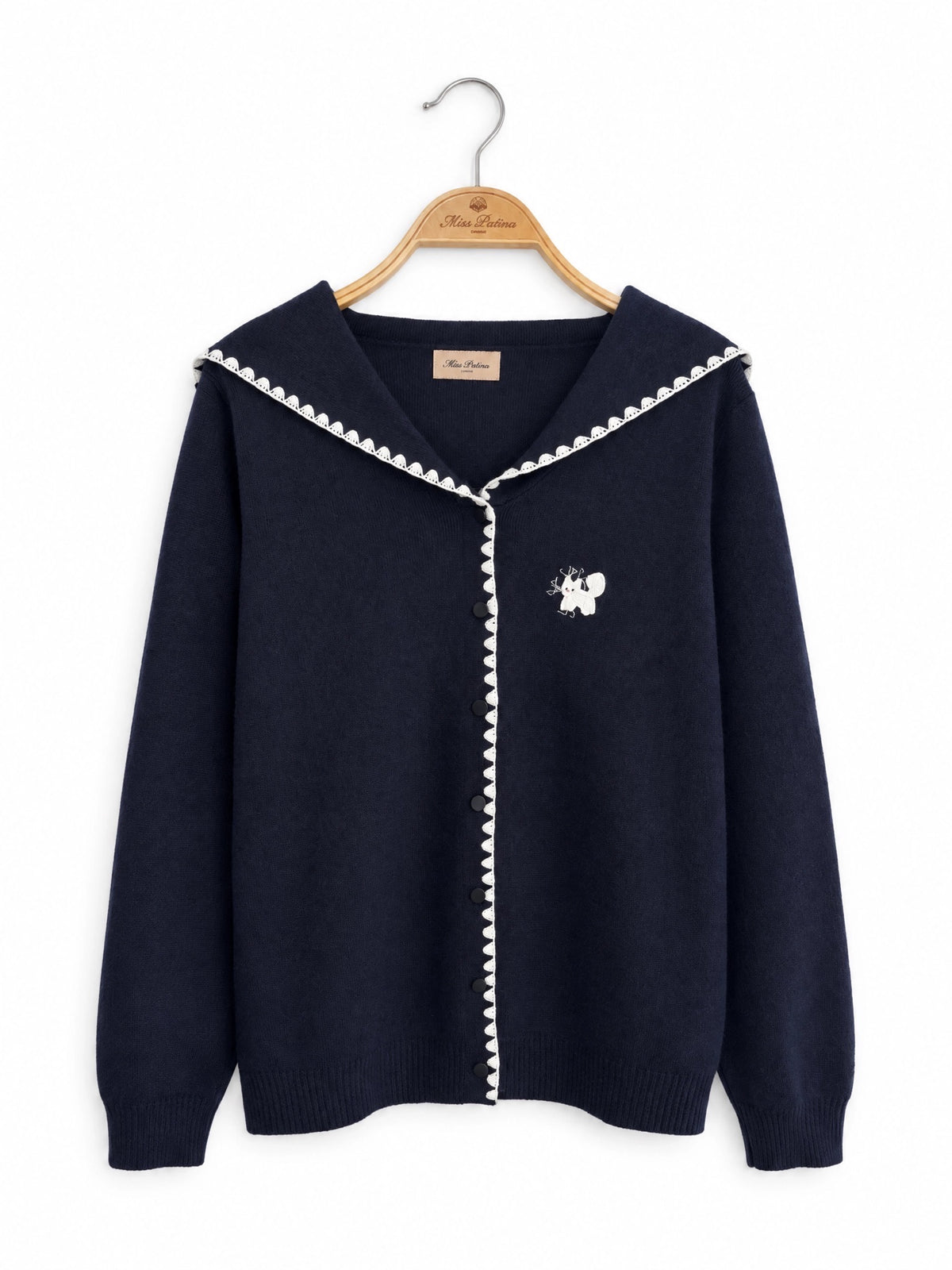 Whisker Kitten Sailor Cardigan