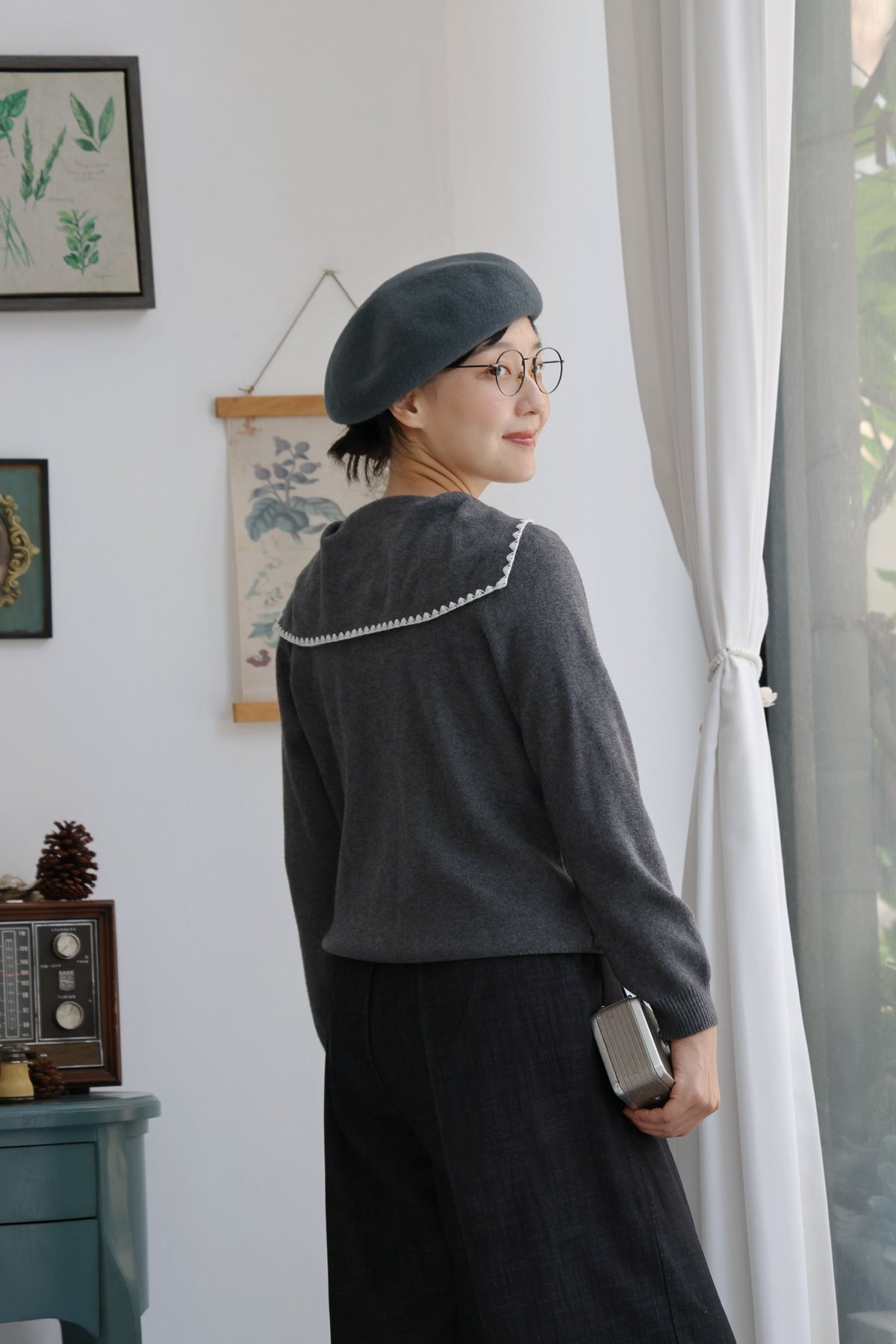 Whisker Kitten Sailor Cardigan