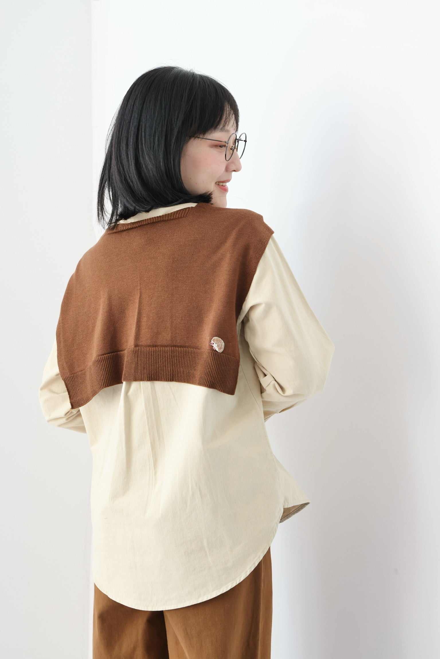 Whisker Kitty Cotton Shirt (4 Colours)