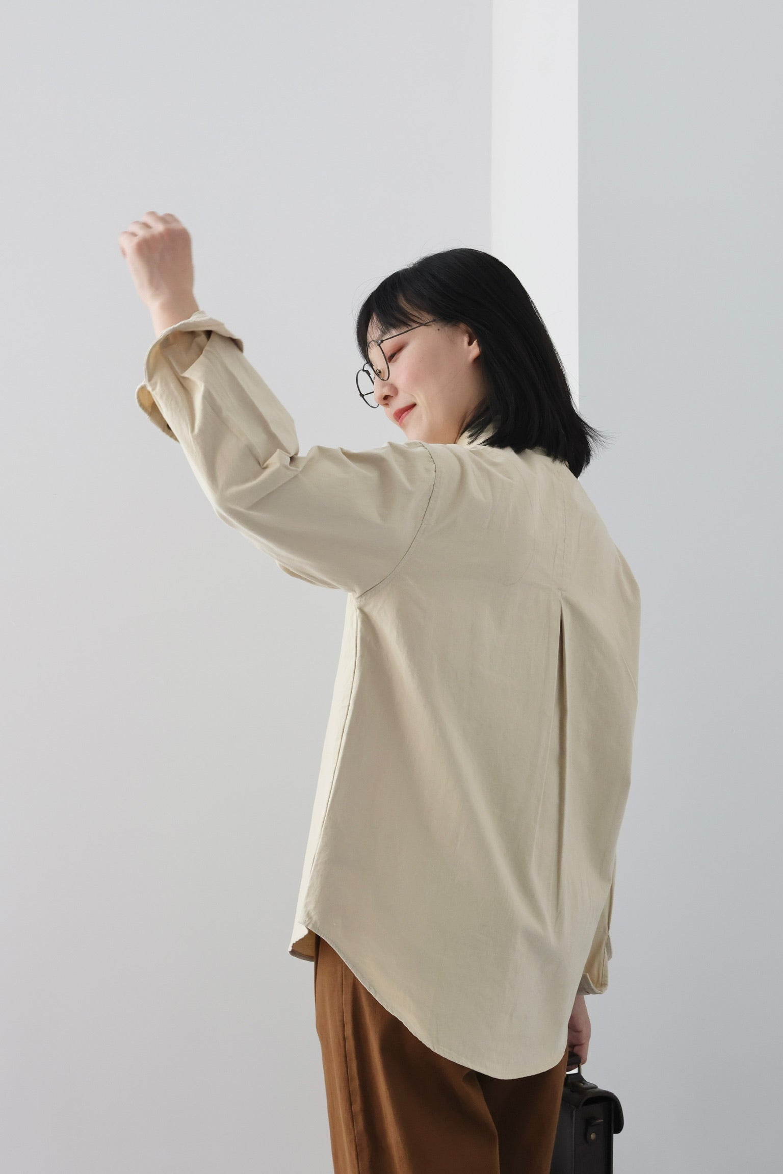 Whisker Kitty Cotton Shirt (4 Colours)