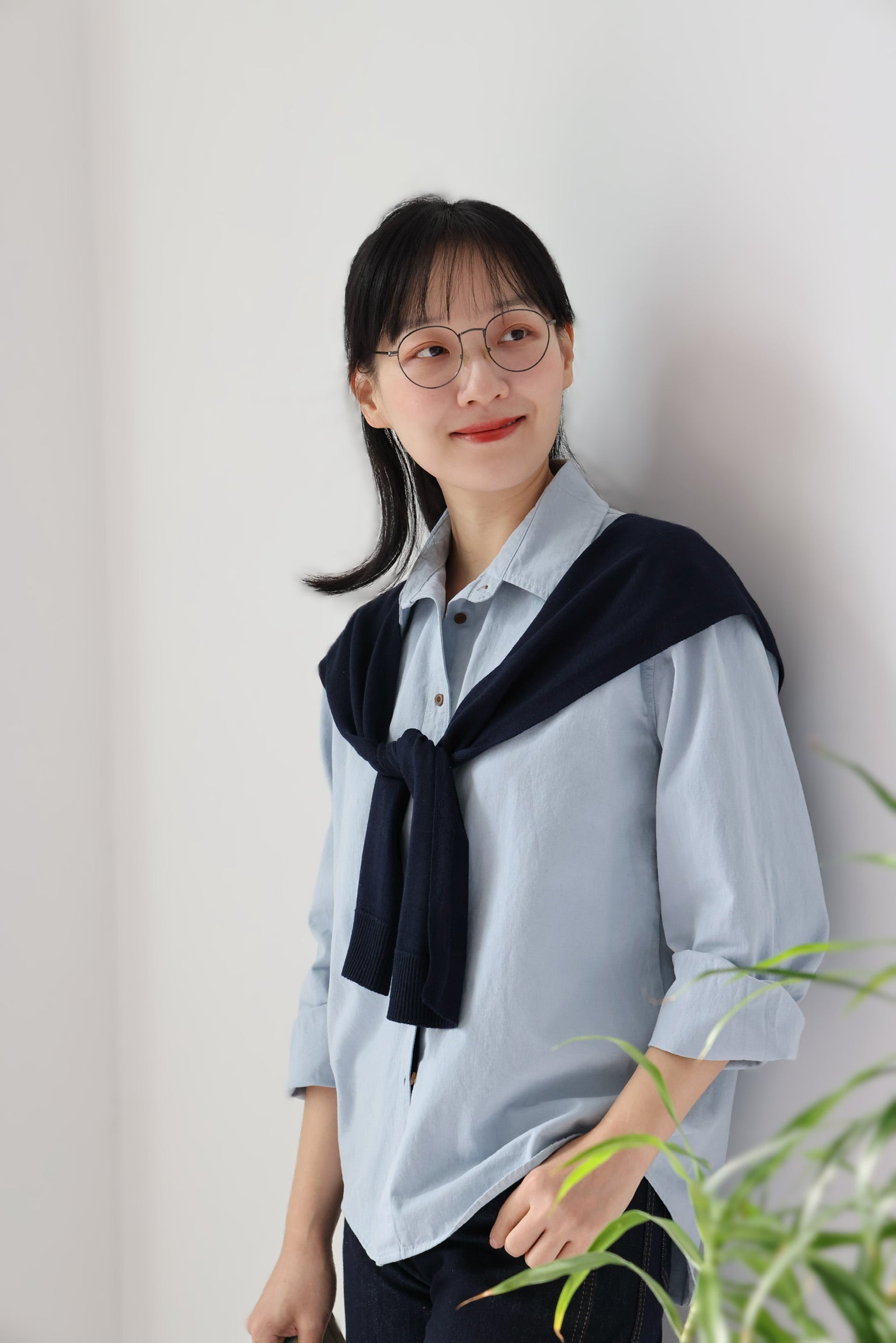 Whisker Kitty Cotton Shirt (4 Colours)