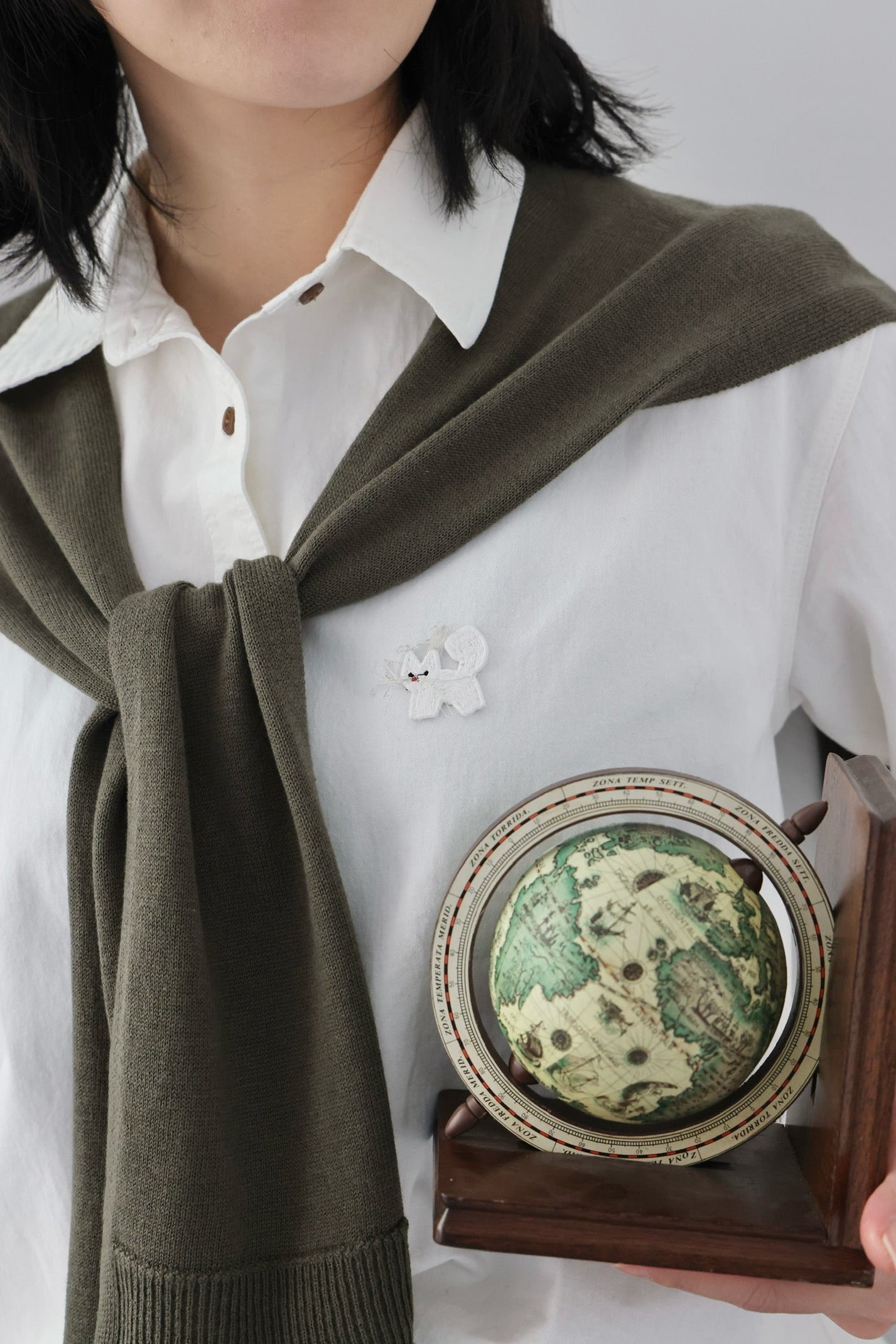 Whisker Kitty Cotton Shirt (4 Colours)