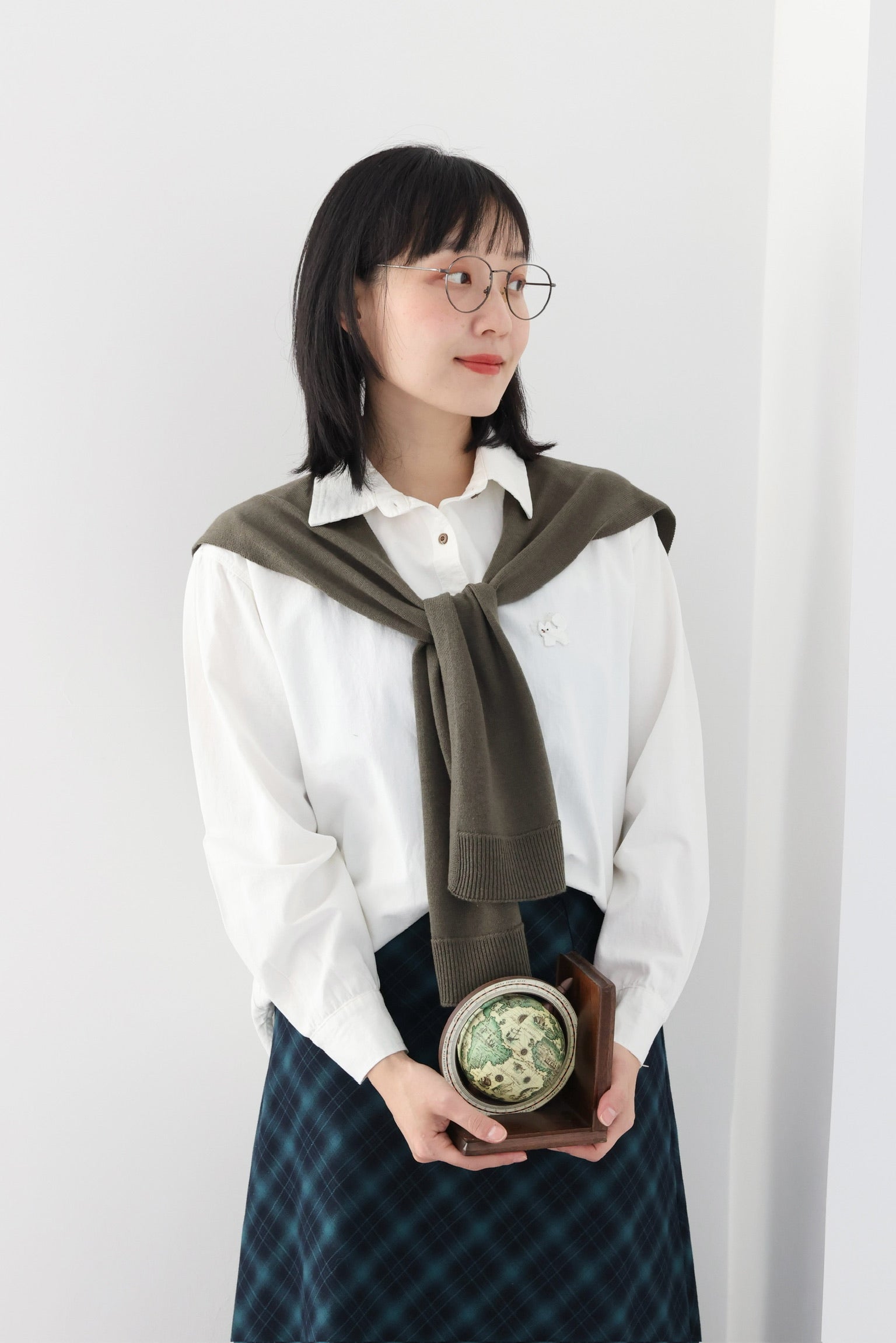 Whisker Kitty Cotton Shirt (4 Colours)